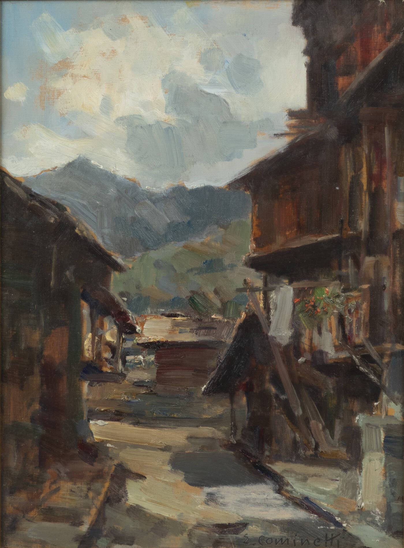 ERNESTO COMINETTI - 'Antagnod' 1956