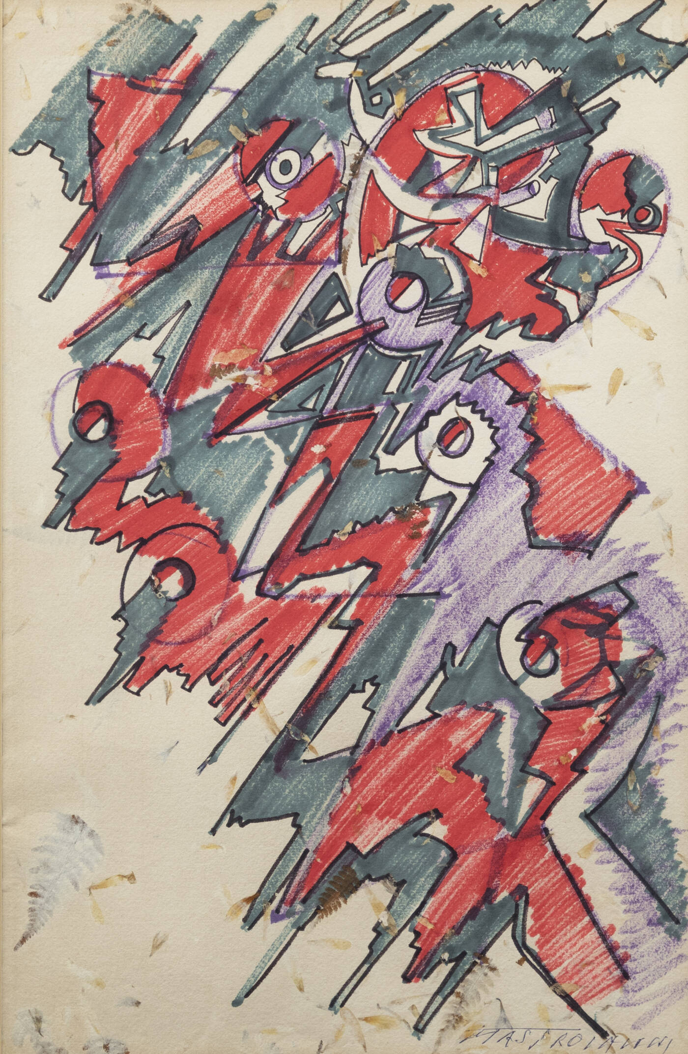 UMBERTO MASTROIANNI - 'Senza titolo'