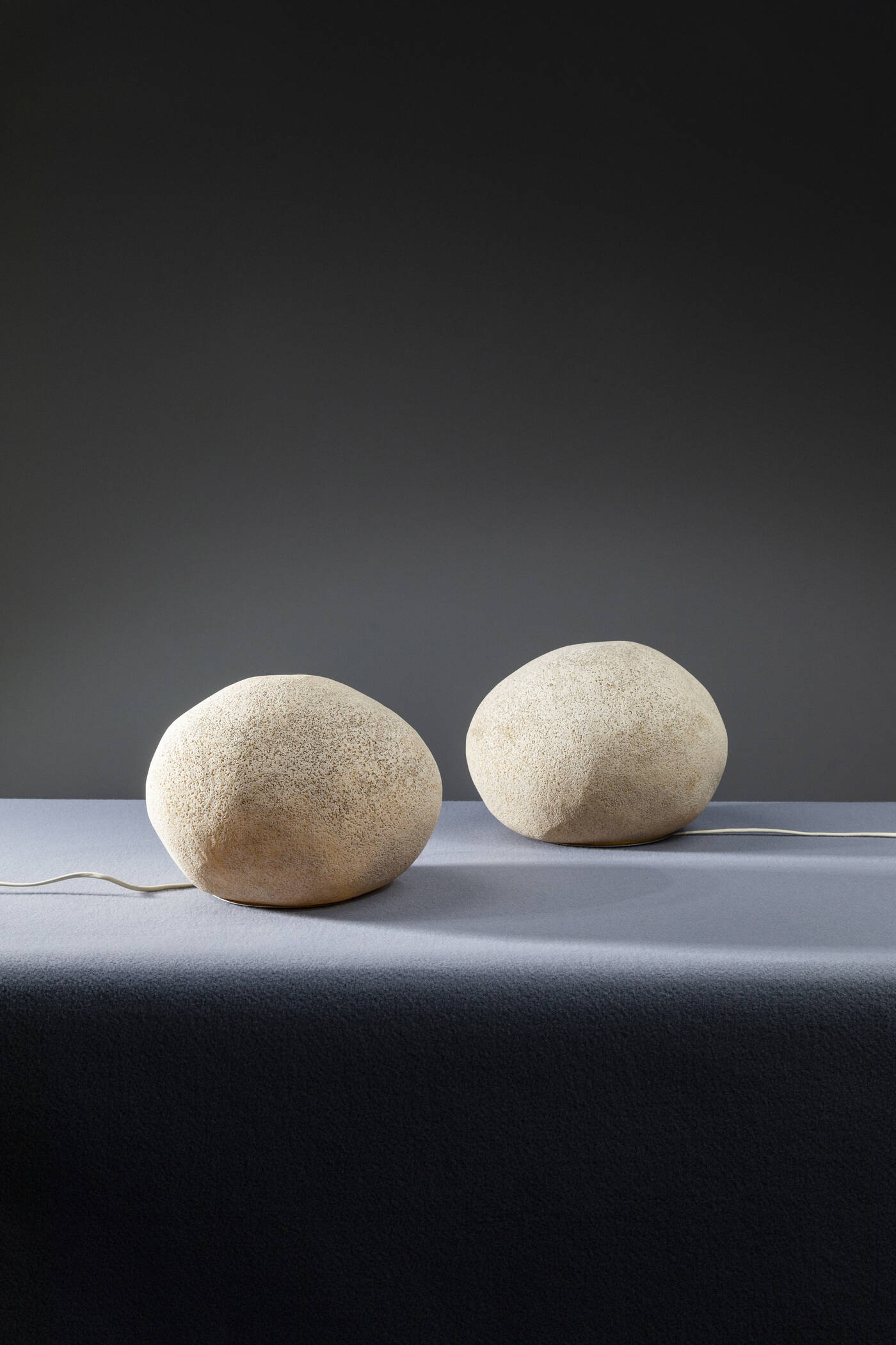 ANDRE' CAZENAVE - Pair of lamps mod. Doria