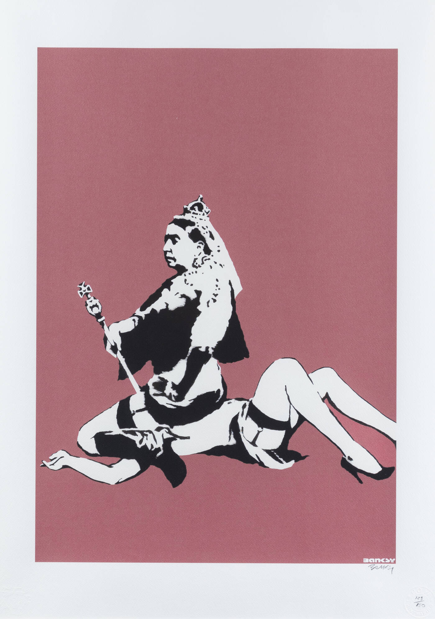 BANSKY  - 'Queen Vic'