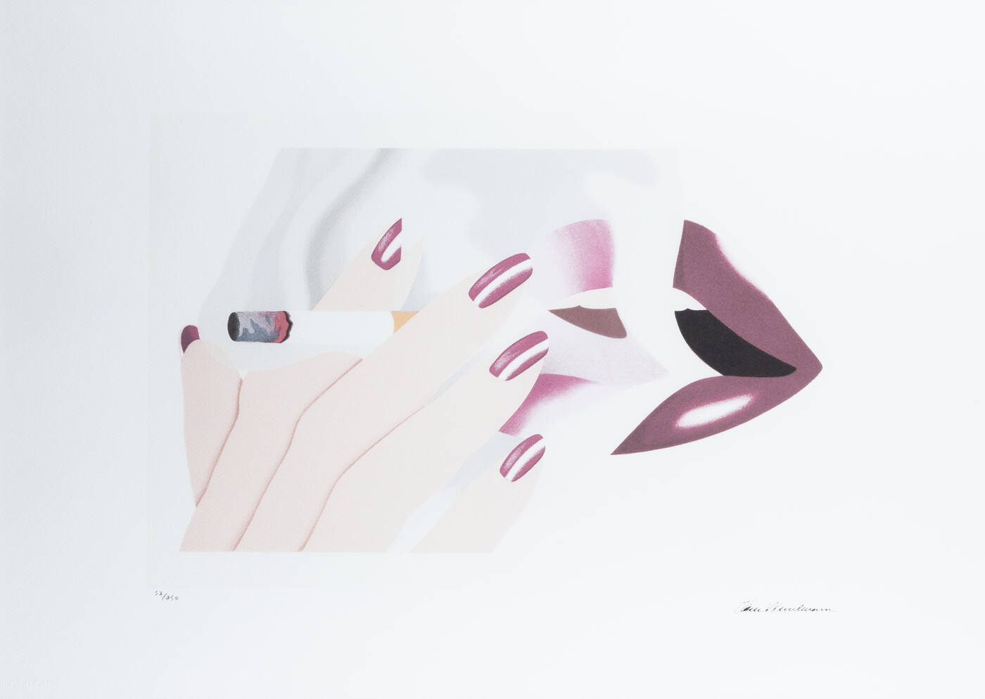 TOM WESSELMANN - 'Fumando'