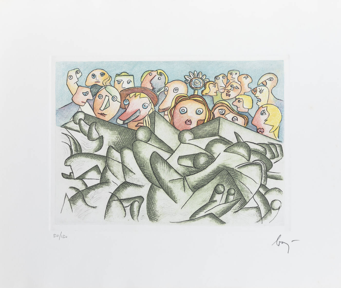 ENRICO BAJ - 'Personaggi'