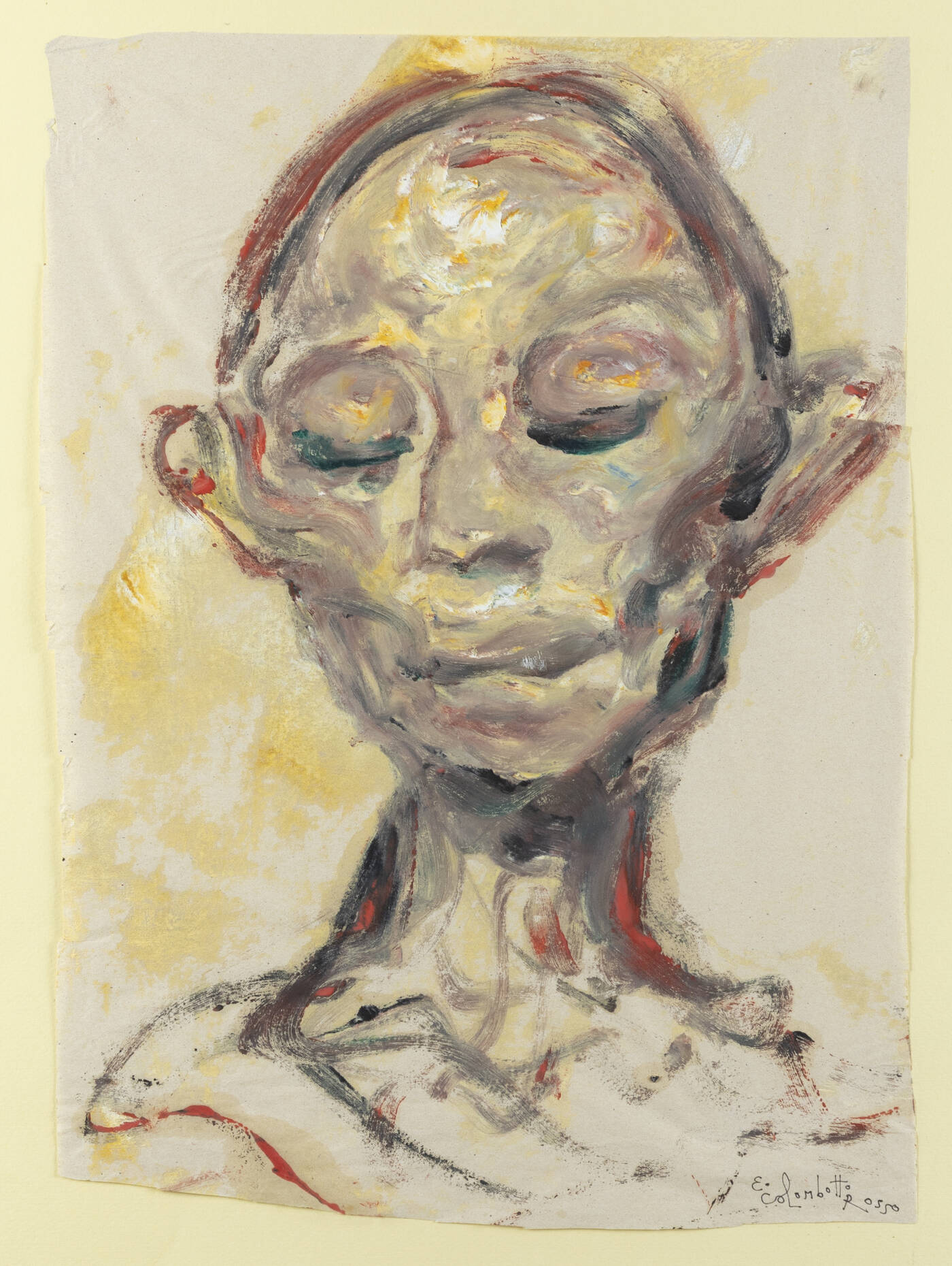 ENRICO COLOMBOTTO ROSSO - 'Volto'