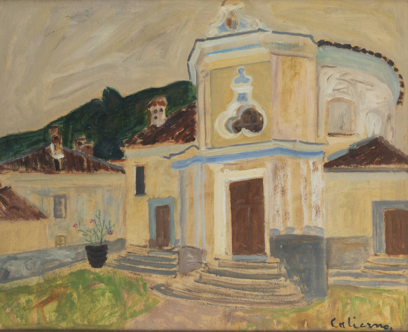 GIOSUE' CALIERNO - 'Cumiana - Chiesa della Confraternita'