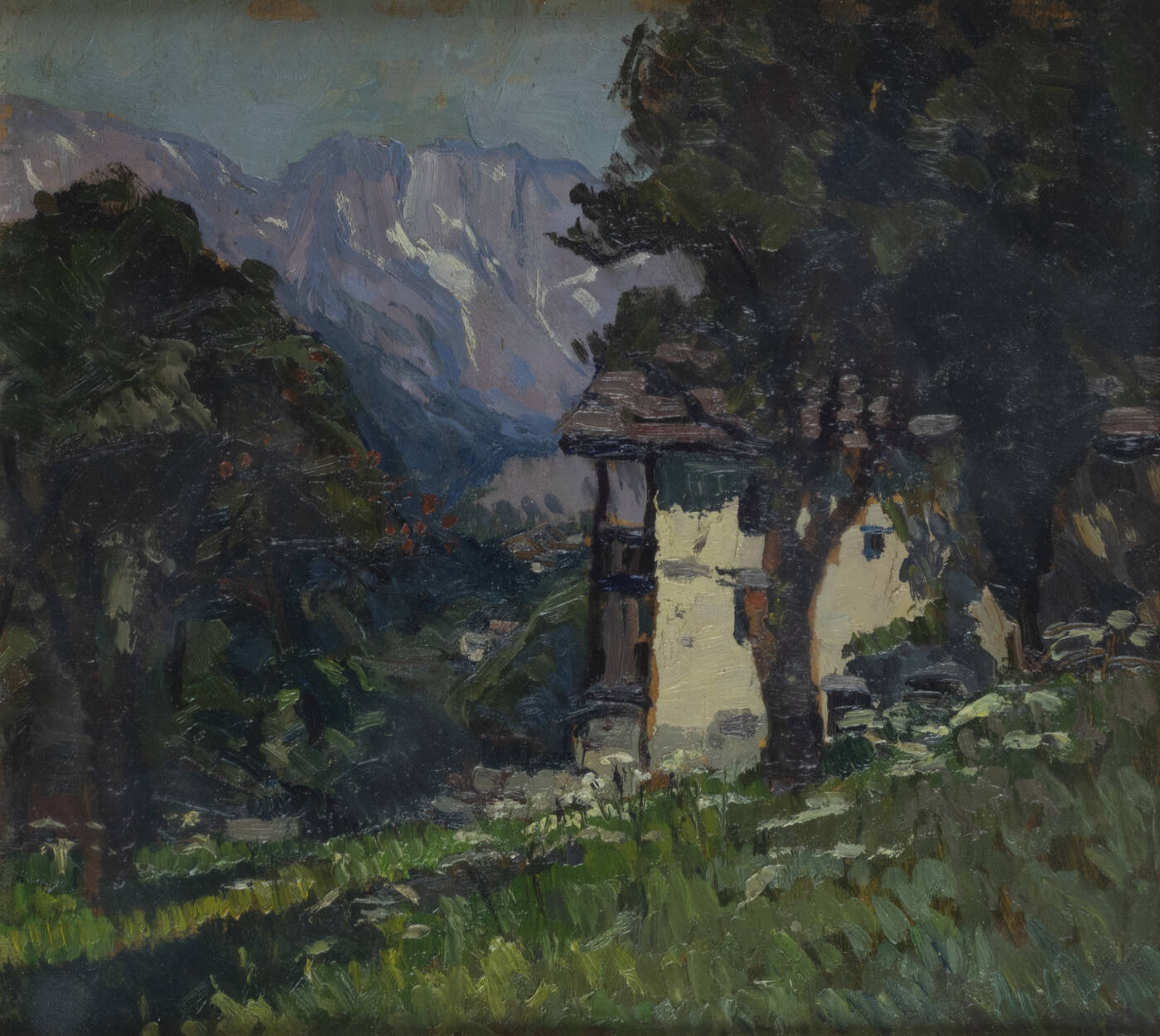 METELLO MERLO - 'Campagna Pian Bausan. Ala-Mattino' agosto 1930
