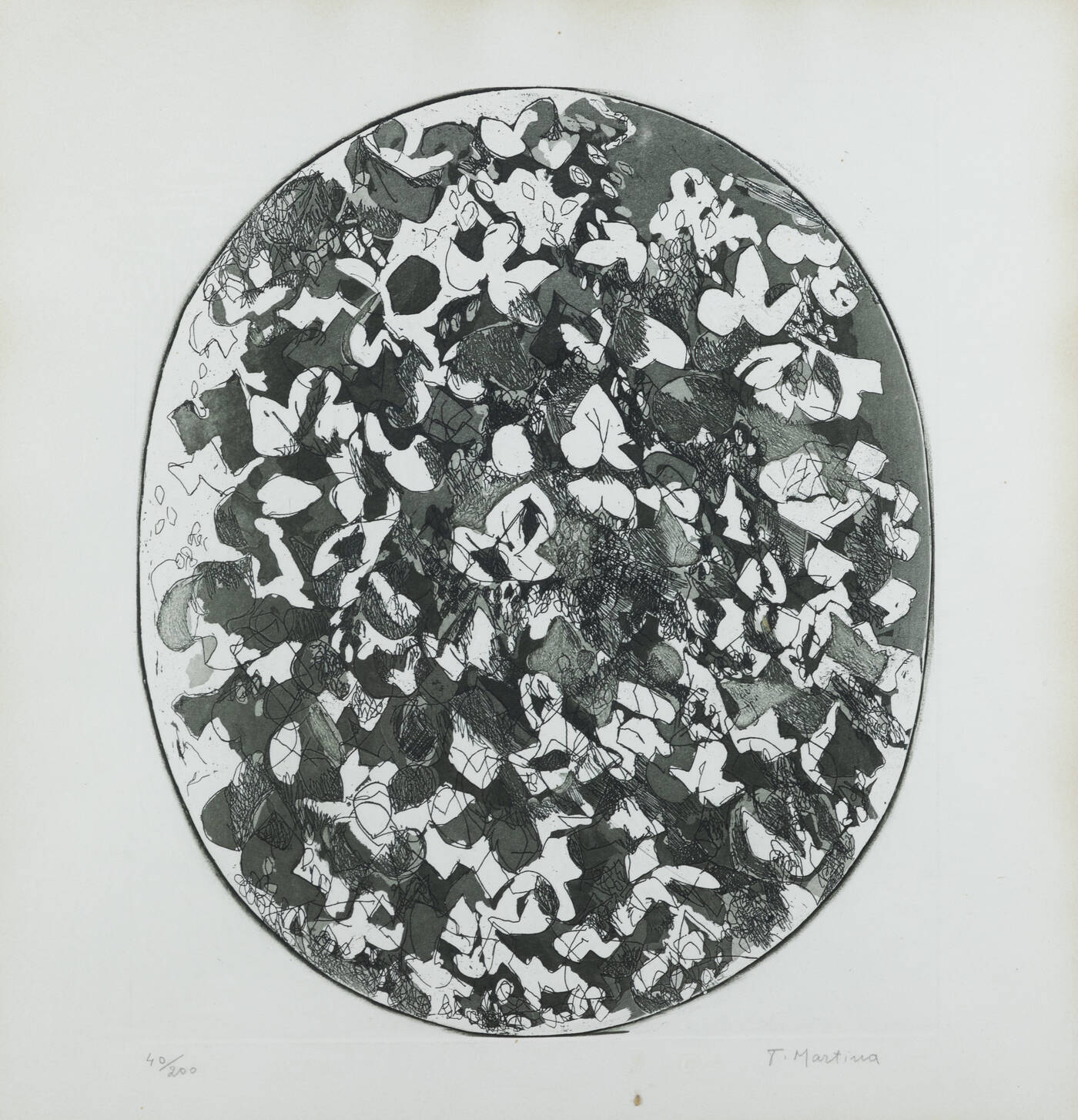 PIERO MARTINA - 'Fiori' 1967