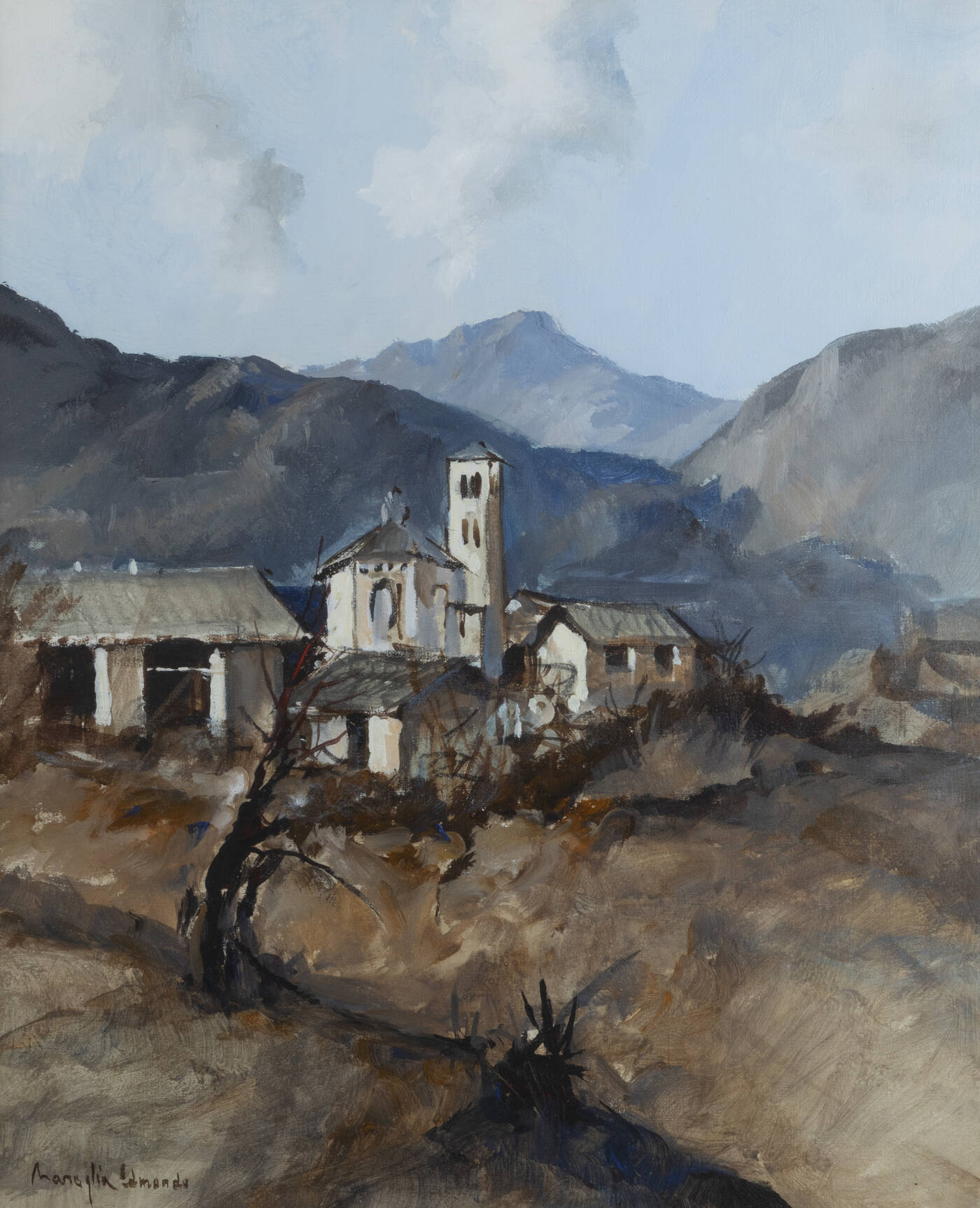 EDMONDO MANEGLIA - 'Paesaggio'