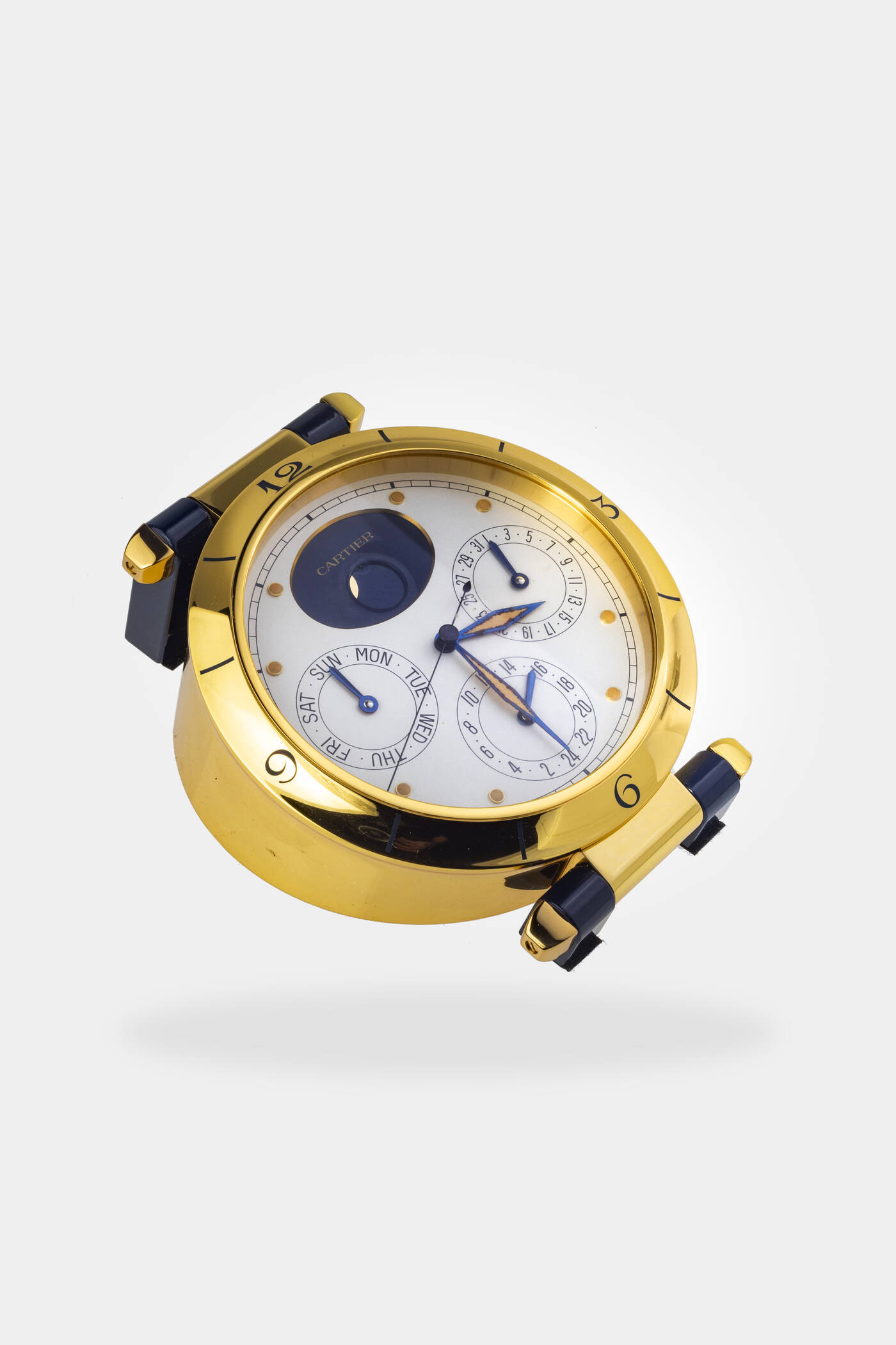 CARTIER - Mod. 'Table clock', ref.8913-00823.