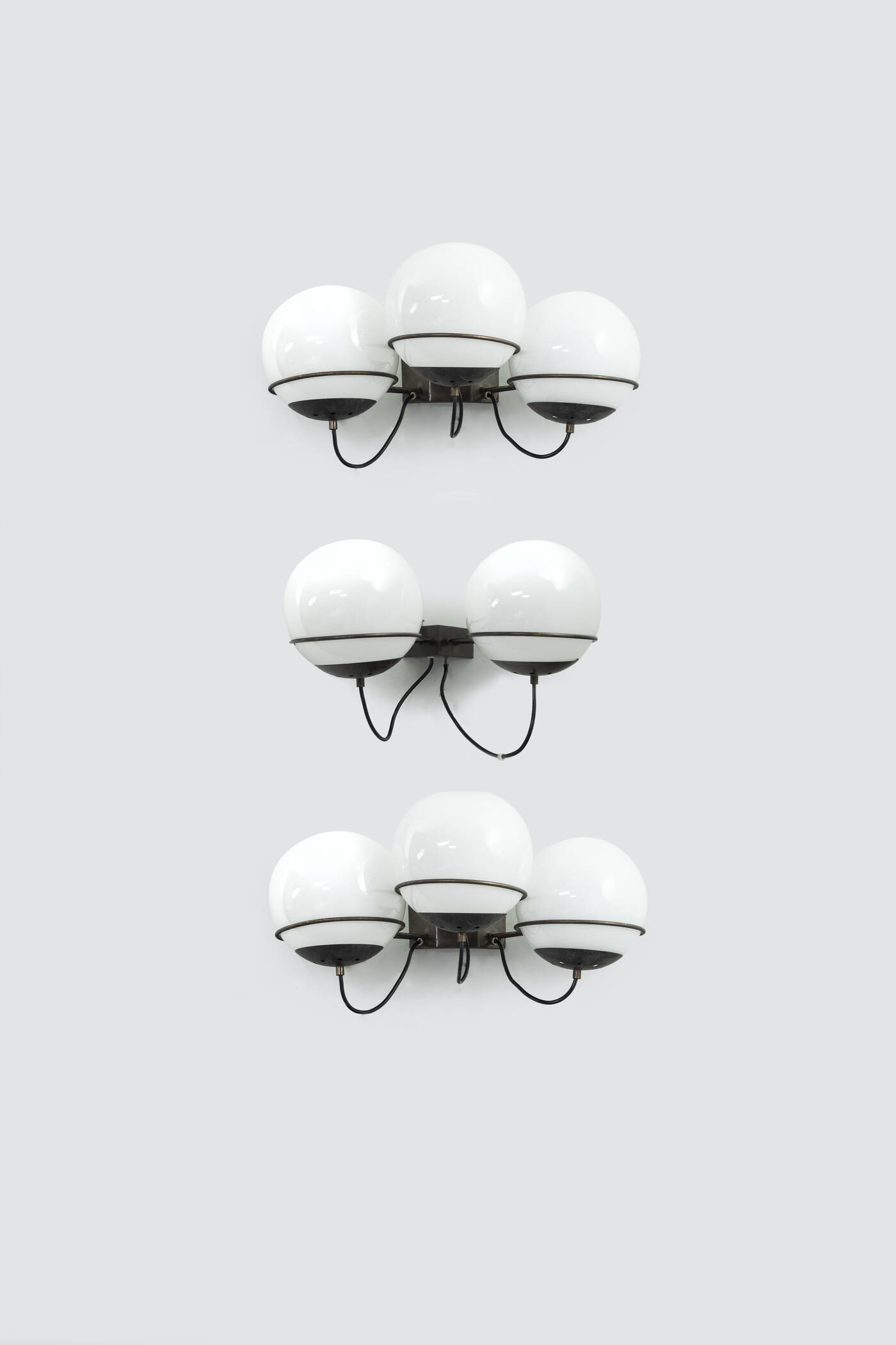 CANDLE - Tre lampade da parete