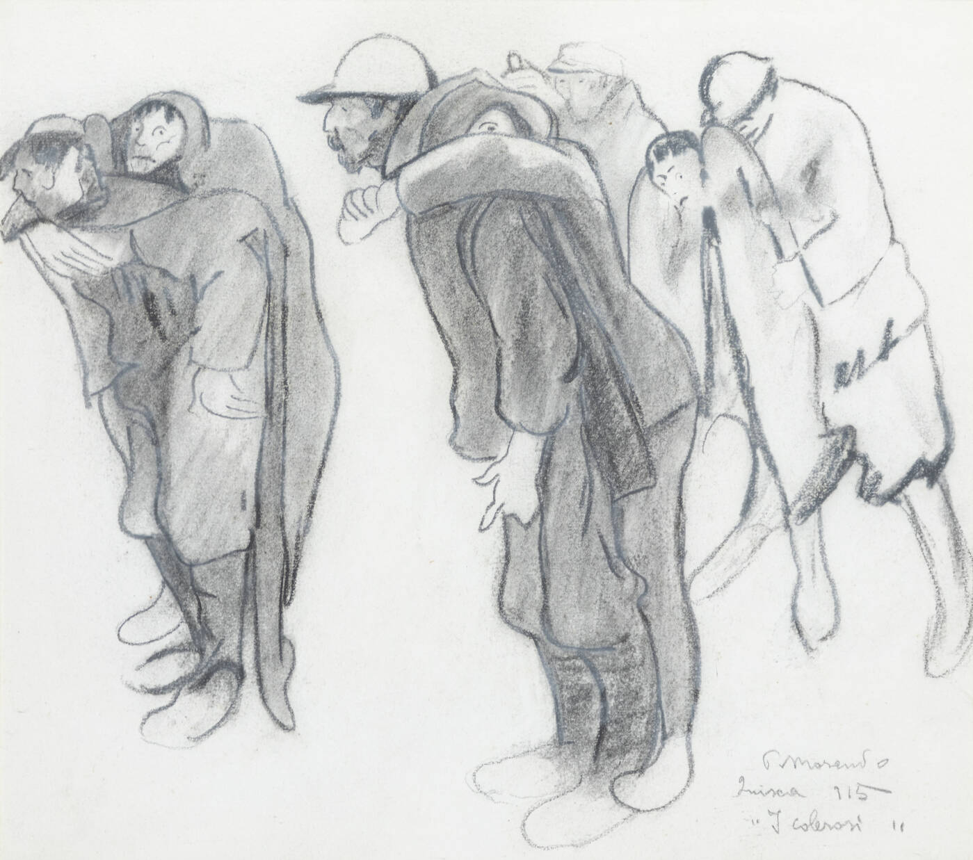 PIETRO MORANDO - 'Colerosi' 1915