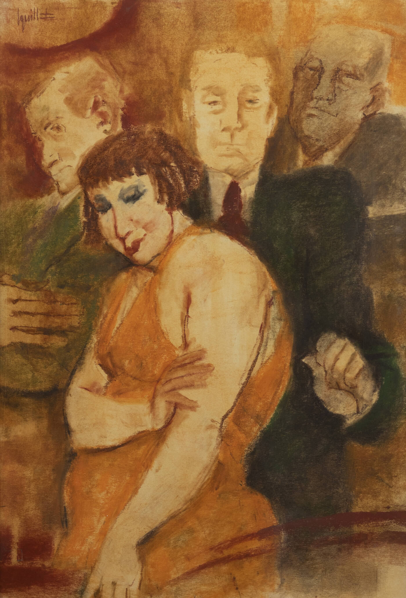 REMO SQUILLANTINI - 'Ammirazione' 1990