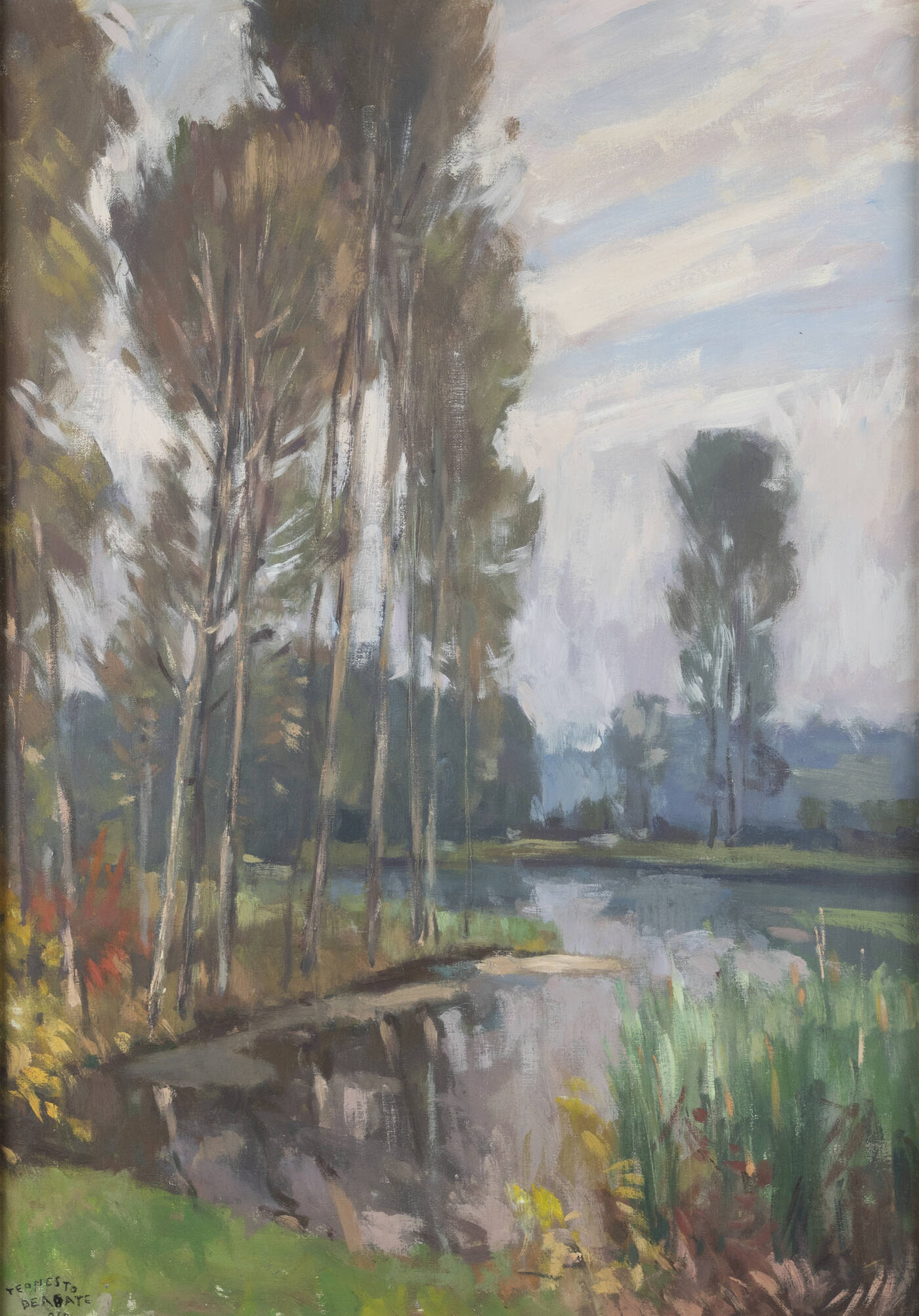 TEONESTO DEABATE - 'Paesaggio' 1968
