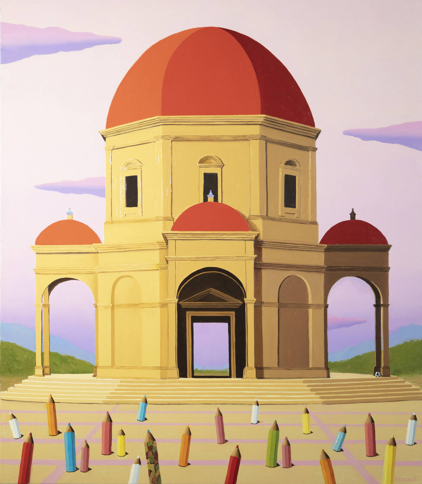 ANTONIO BENCICH - 'Il tempio' 2022