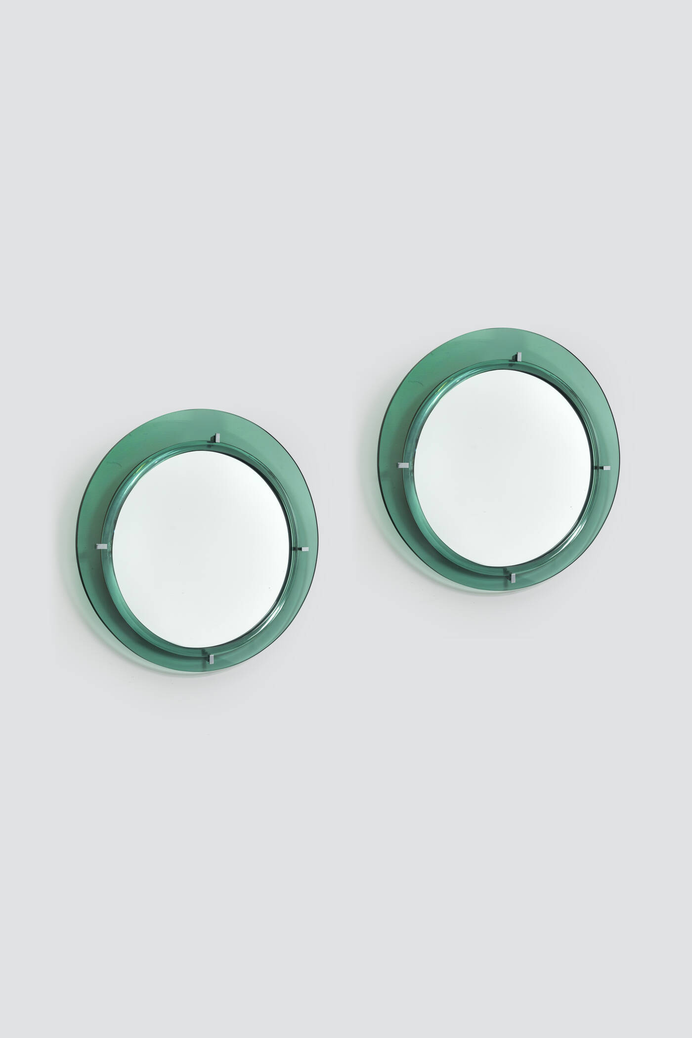 CRISTAL ART - Coppia di specchi da parete