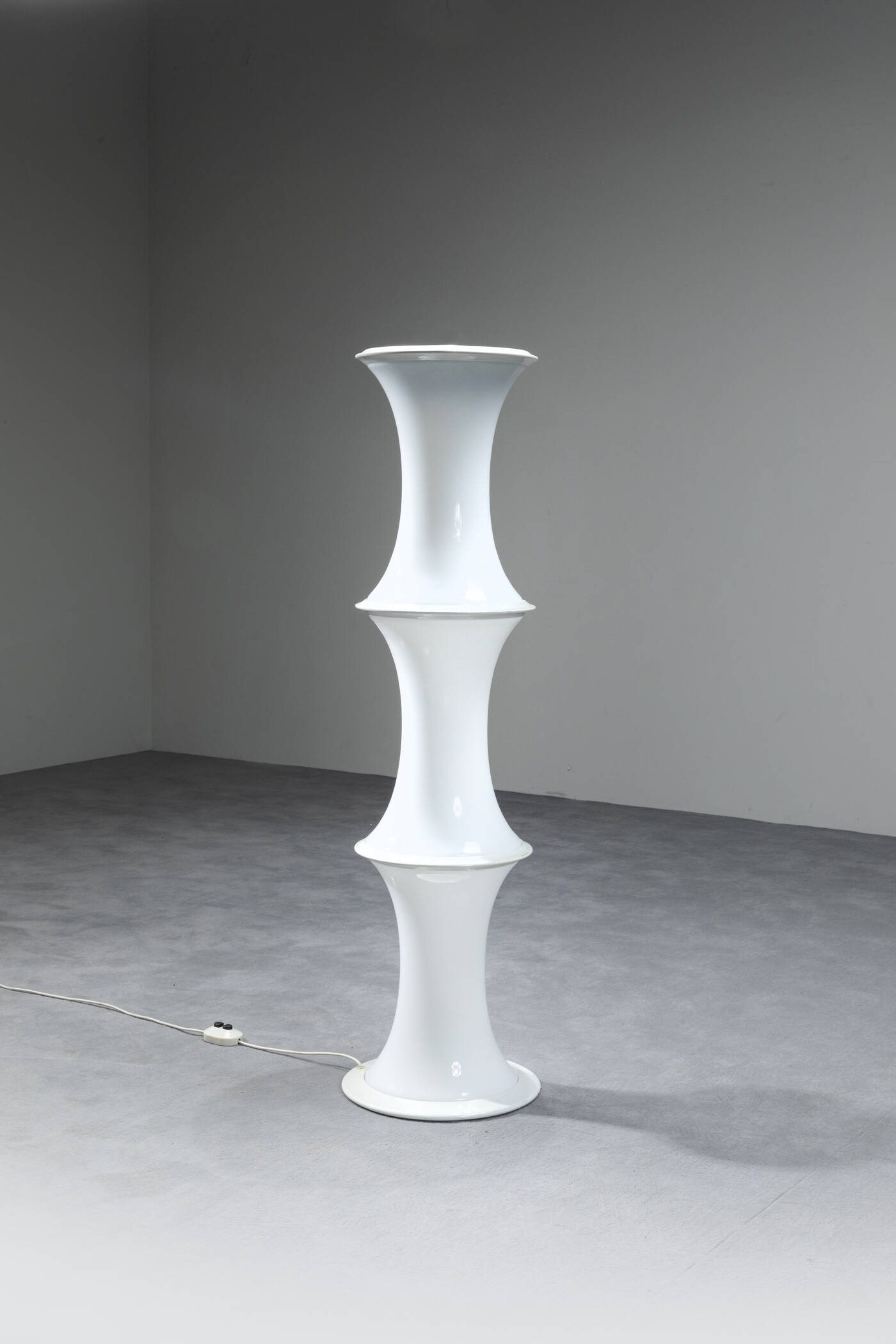 ENRICO TRONCONI - Lampada da terra mod. Bambù