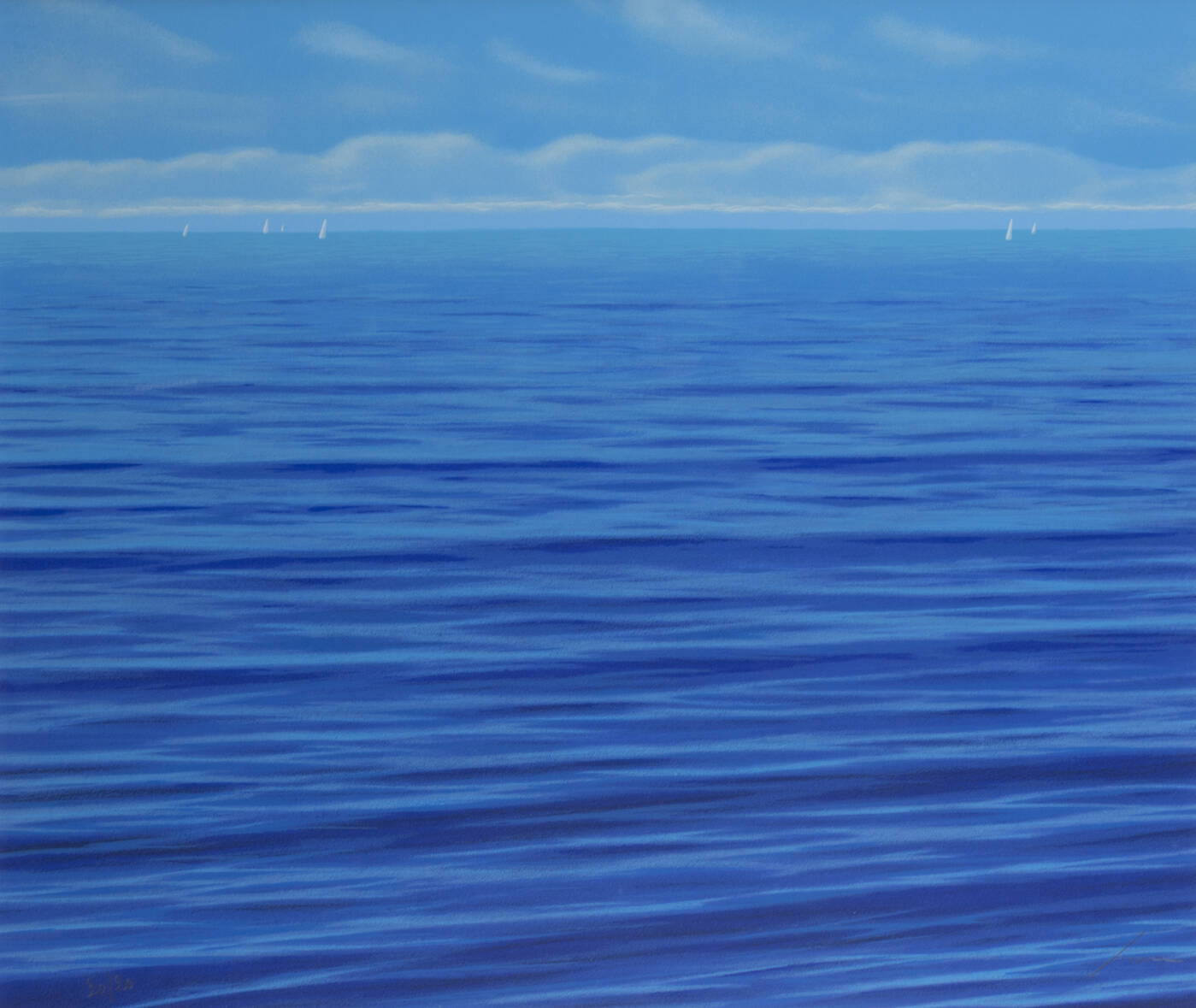 DANIELE FISSORE - 'Marina con vele lontane'