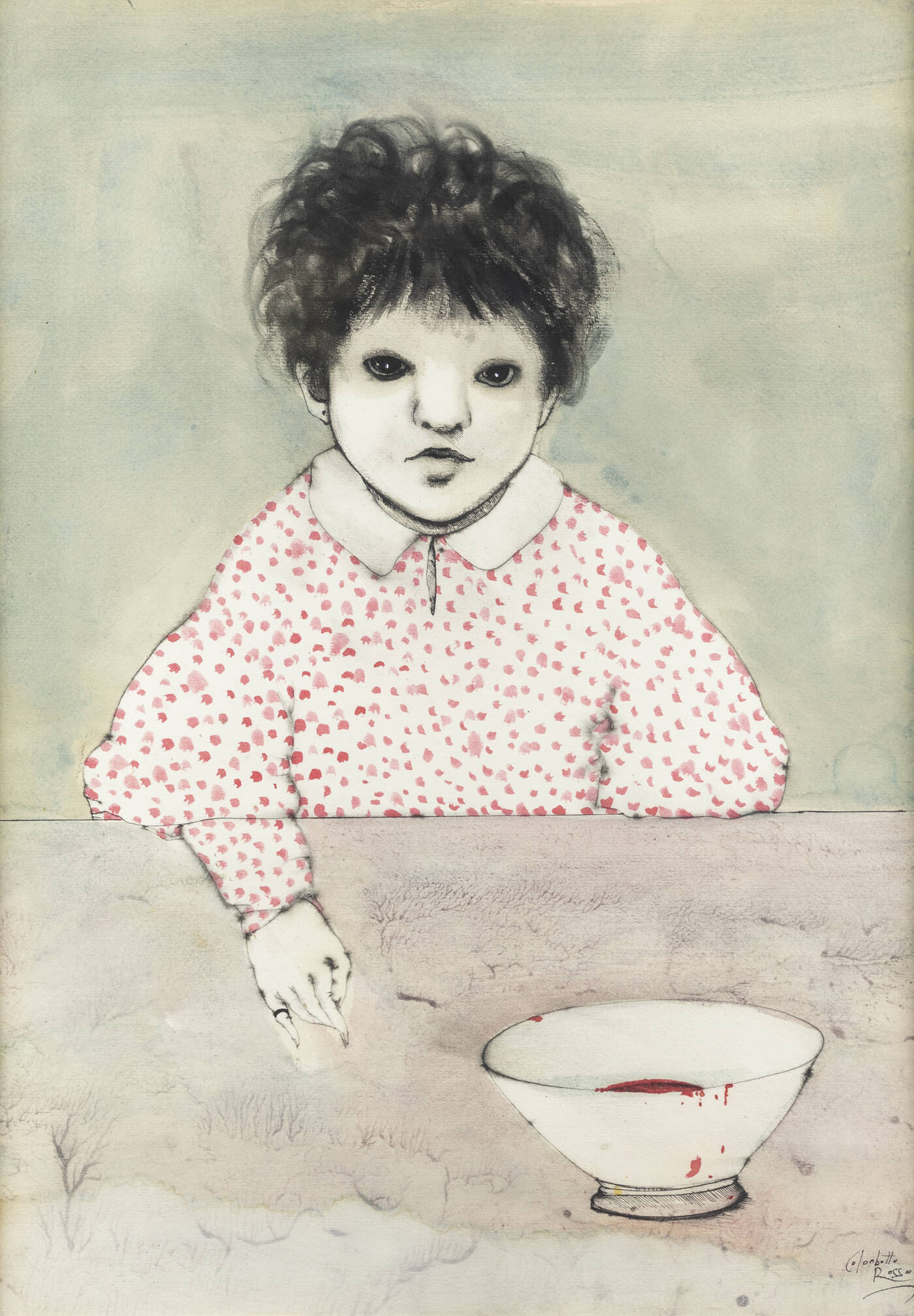ENRICO COLOMBOTTO ROSSO - 'Bambina'