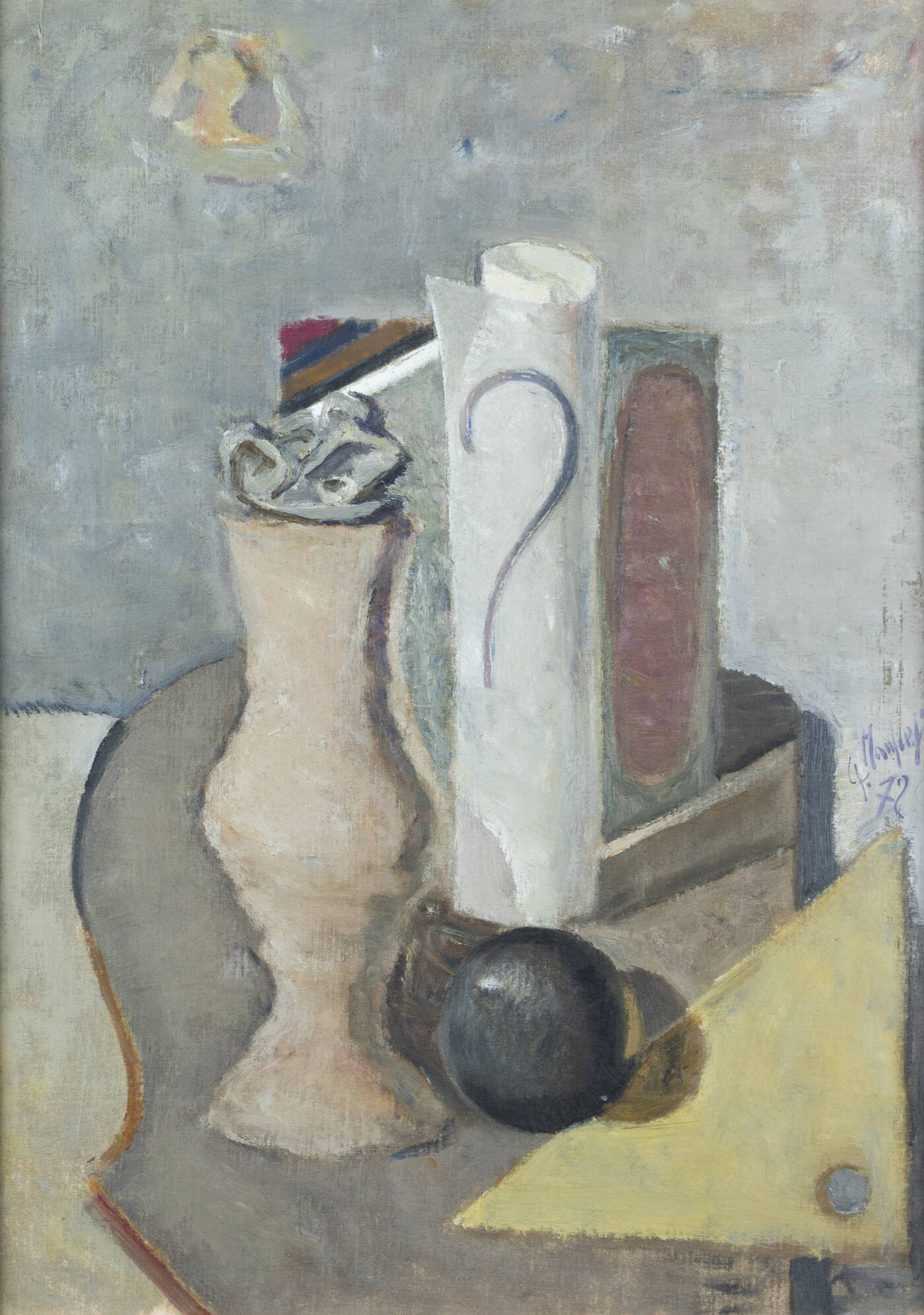 GIUSEPPE MANFREDI - 'Natura morta' 1972