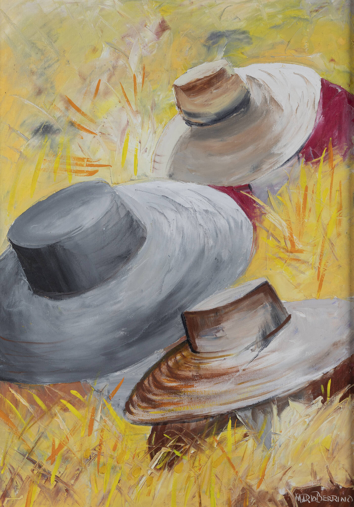 MARIO BERRINO - 'Il raccolto' 1999