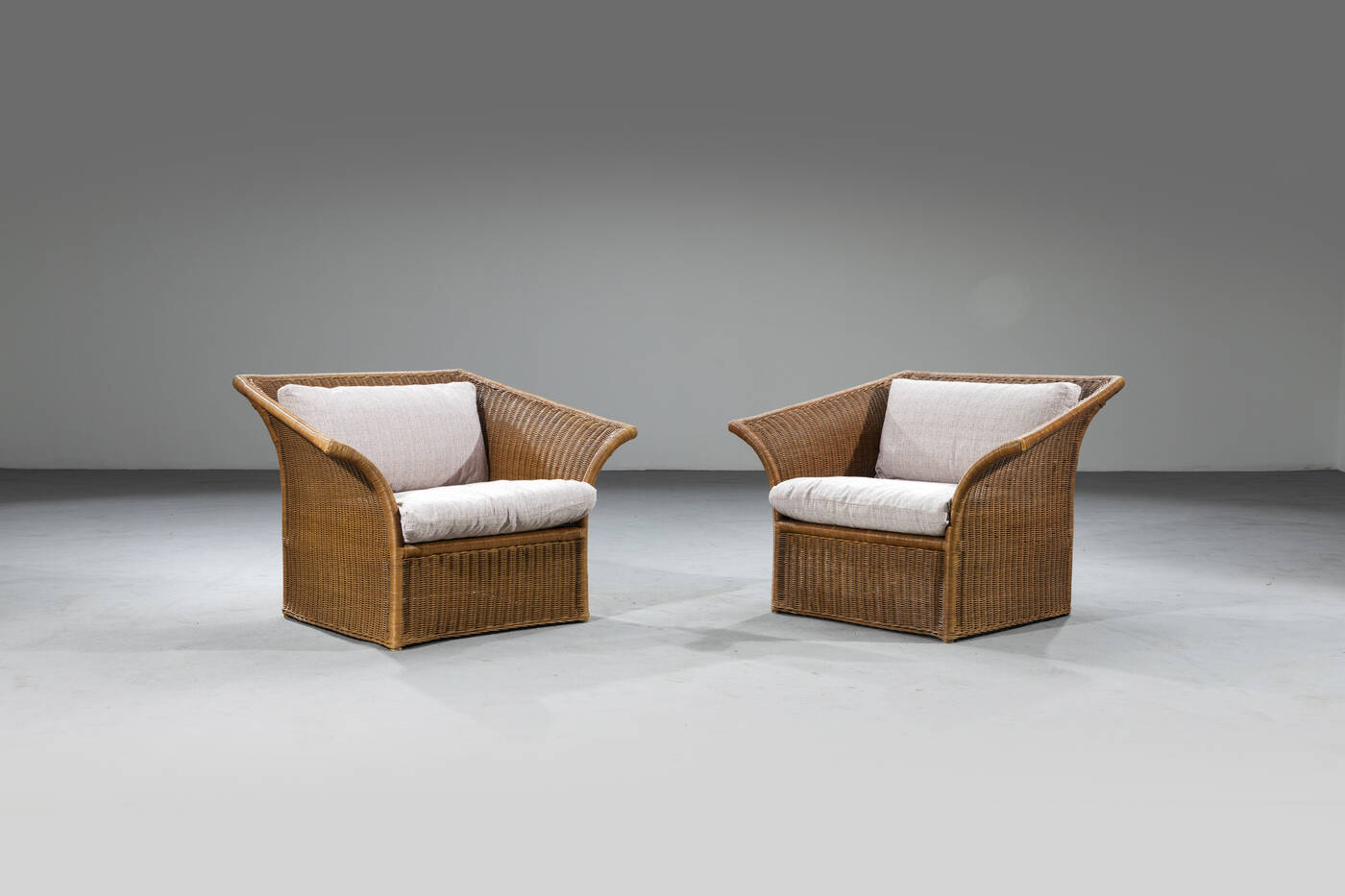 VITTORIO BONACINA - Coppia di poltrone 