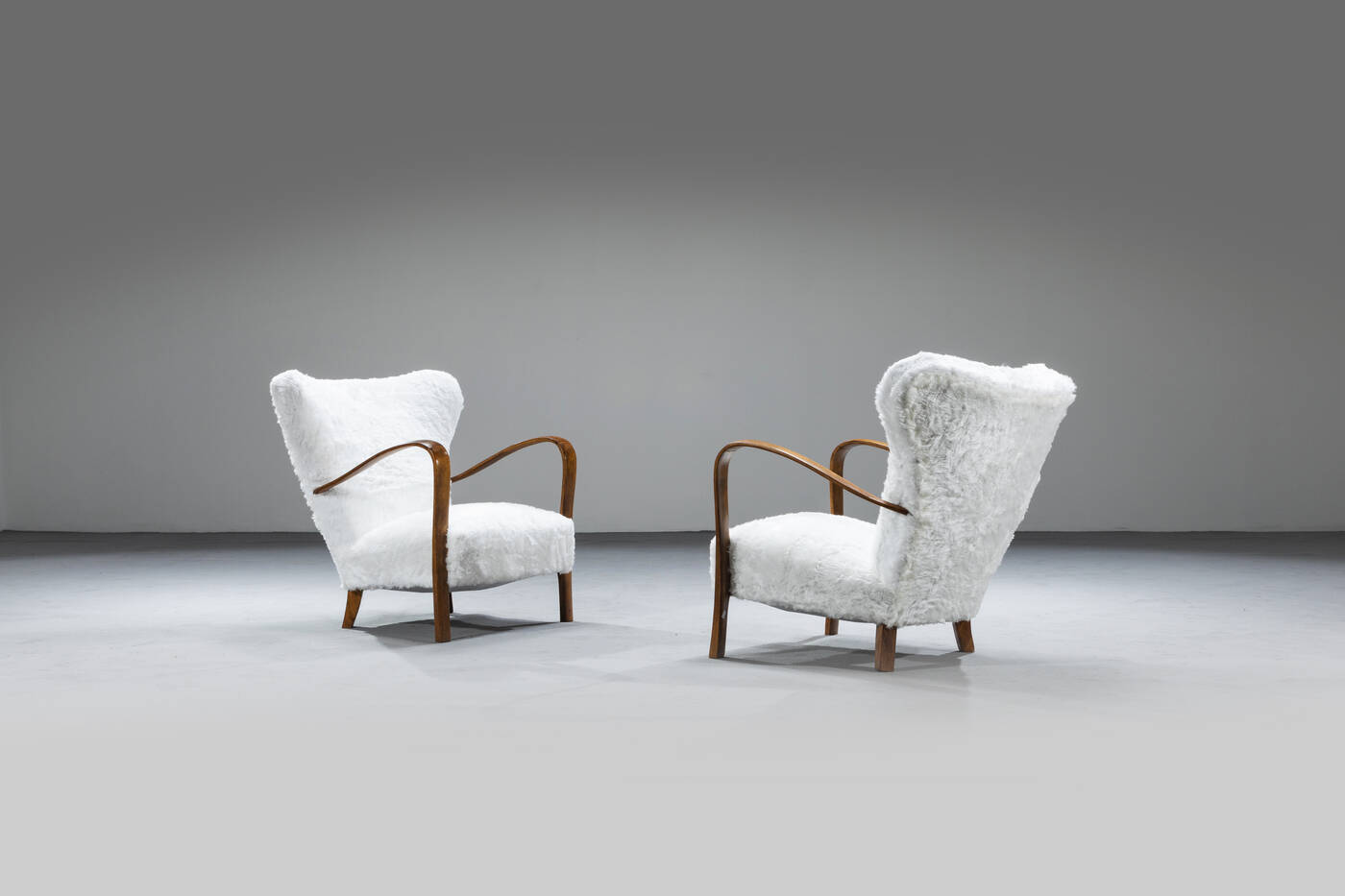 SILVIO CAVATORTA - Coppia di poltrone