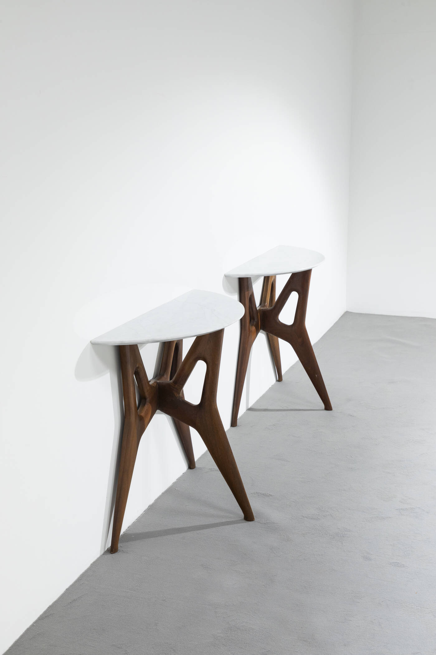 PARISI ICO, attribuito - Coppia di consolle