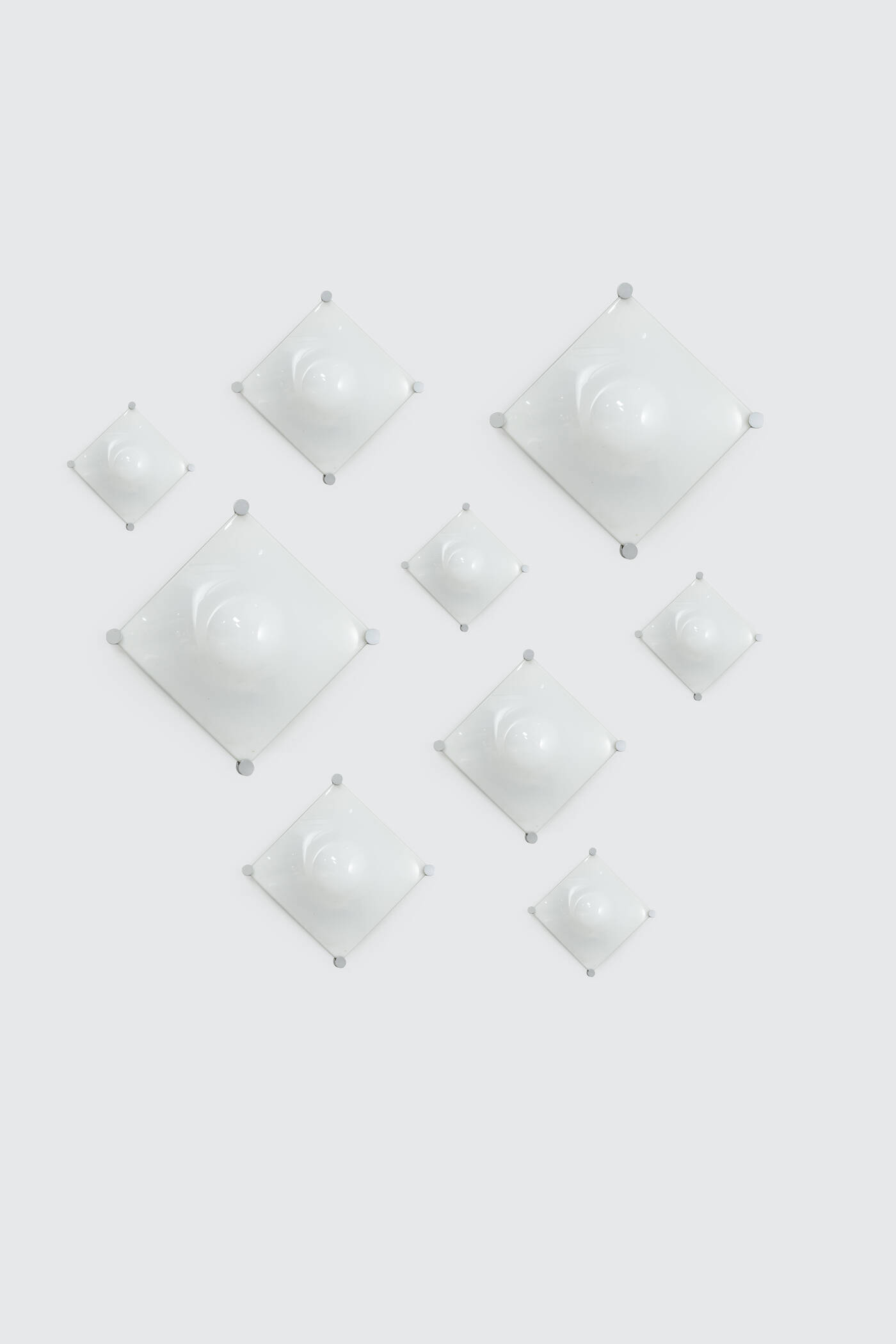 ELIO MARTINELLI - Nove appliques mod. Bolla