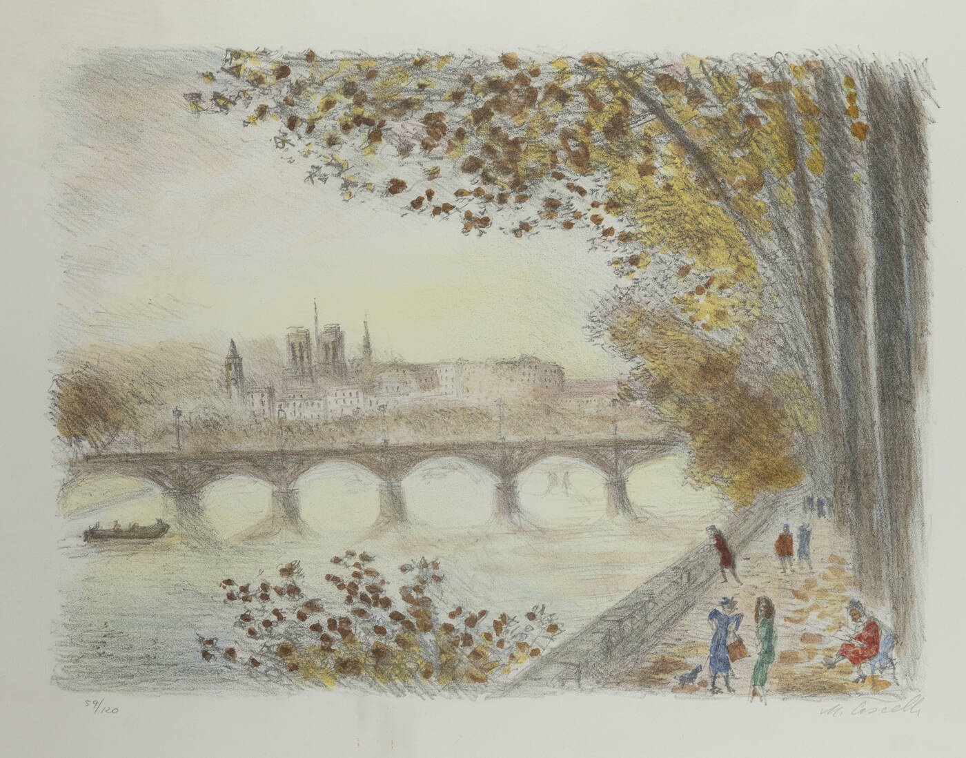 MICHELE CASCELLA - 'Scorcio parigino'