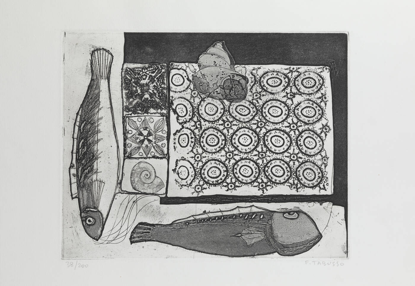 FRANCESCO TABUSSO - 'Pesci e conchiglie' 