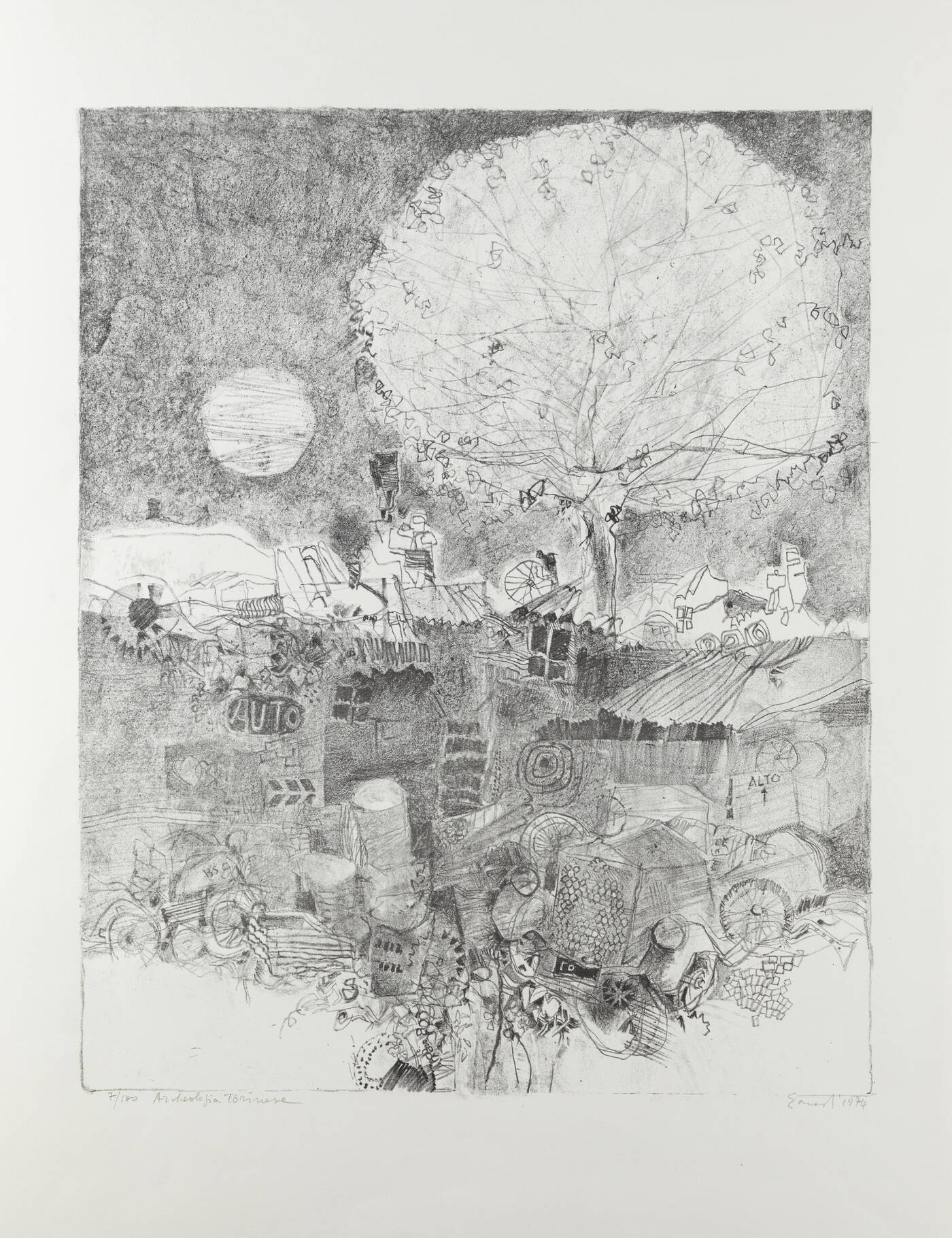 FERNANDO EANDI - 'Archeologia torinese' 1974