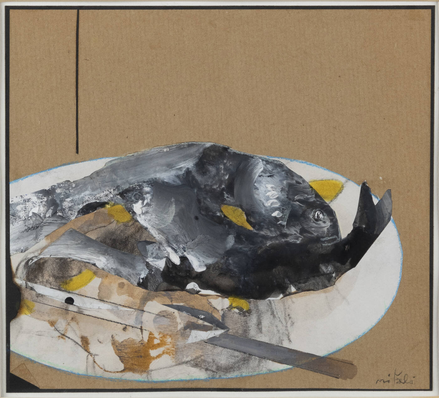 GIANCARLO VITALI - 'Pesci nel piatto' 1995