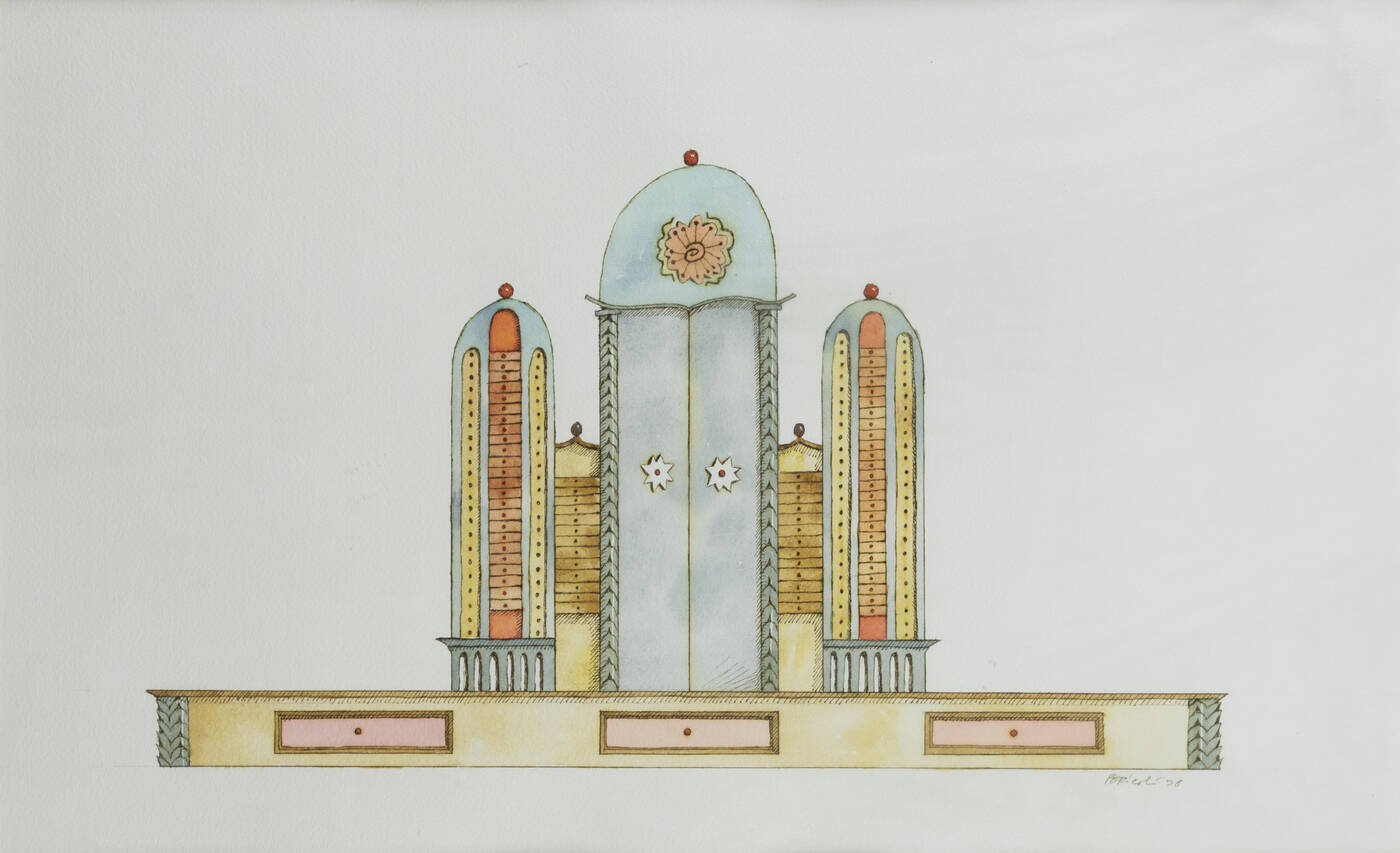 TULLIO PERICOLI - 'Senza titolo' 1998