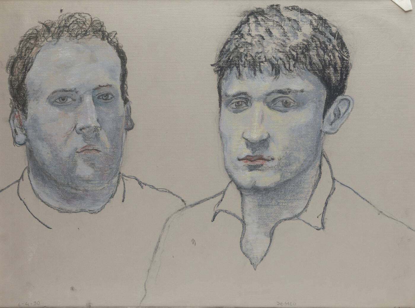 PITTORE NON IDENTIFICATO - 'De Meo' 6-4-90