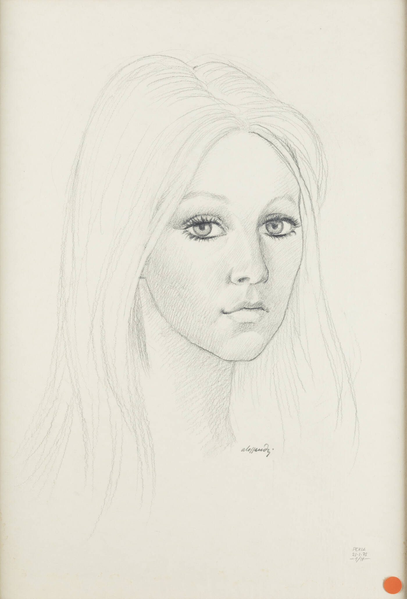 LORENZO ALESSANDRI - 'Perla' 1975