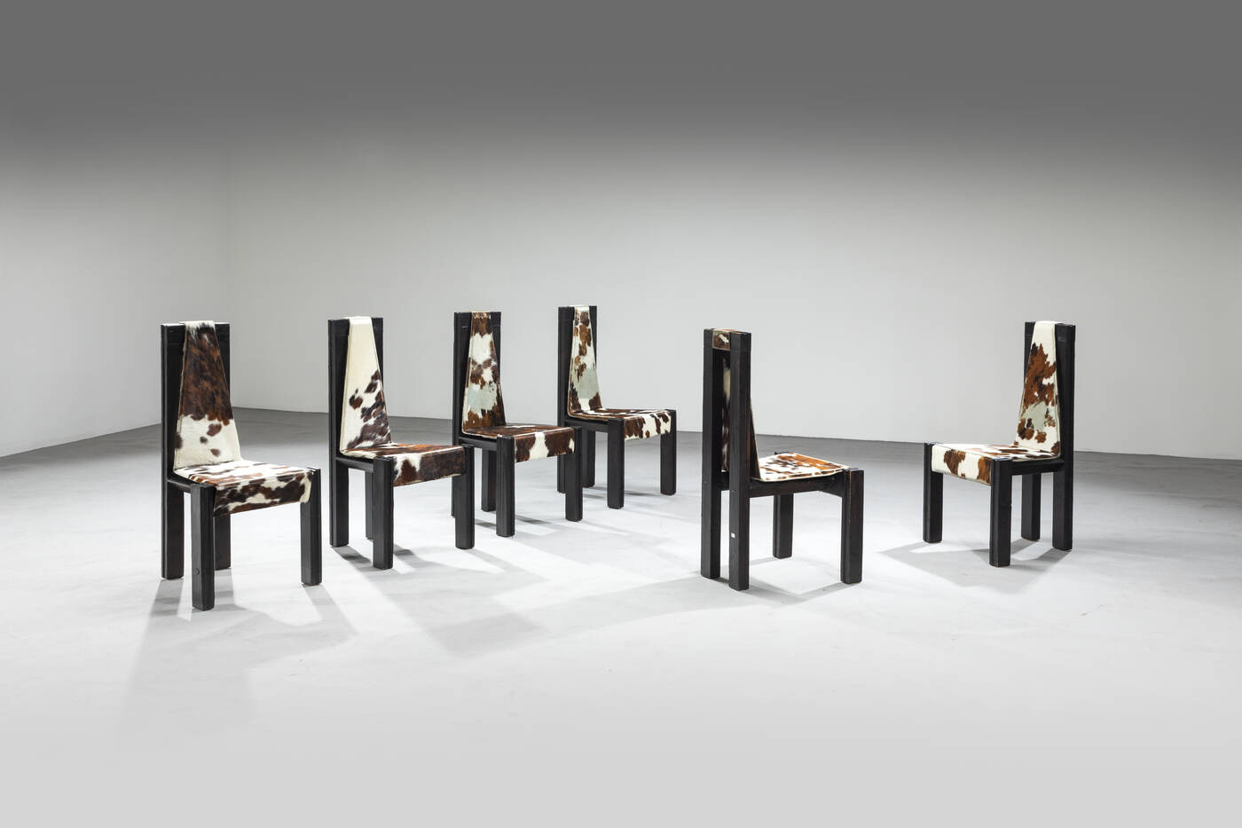 EDOARDO LANDI - Sei sedie mod. 540