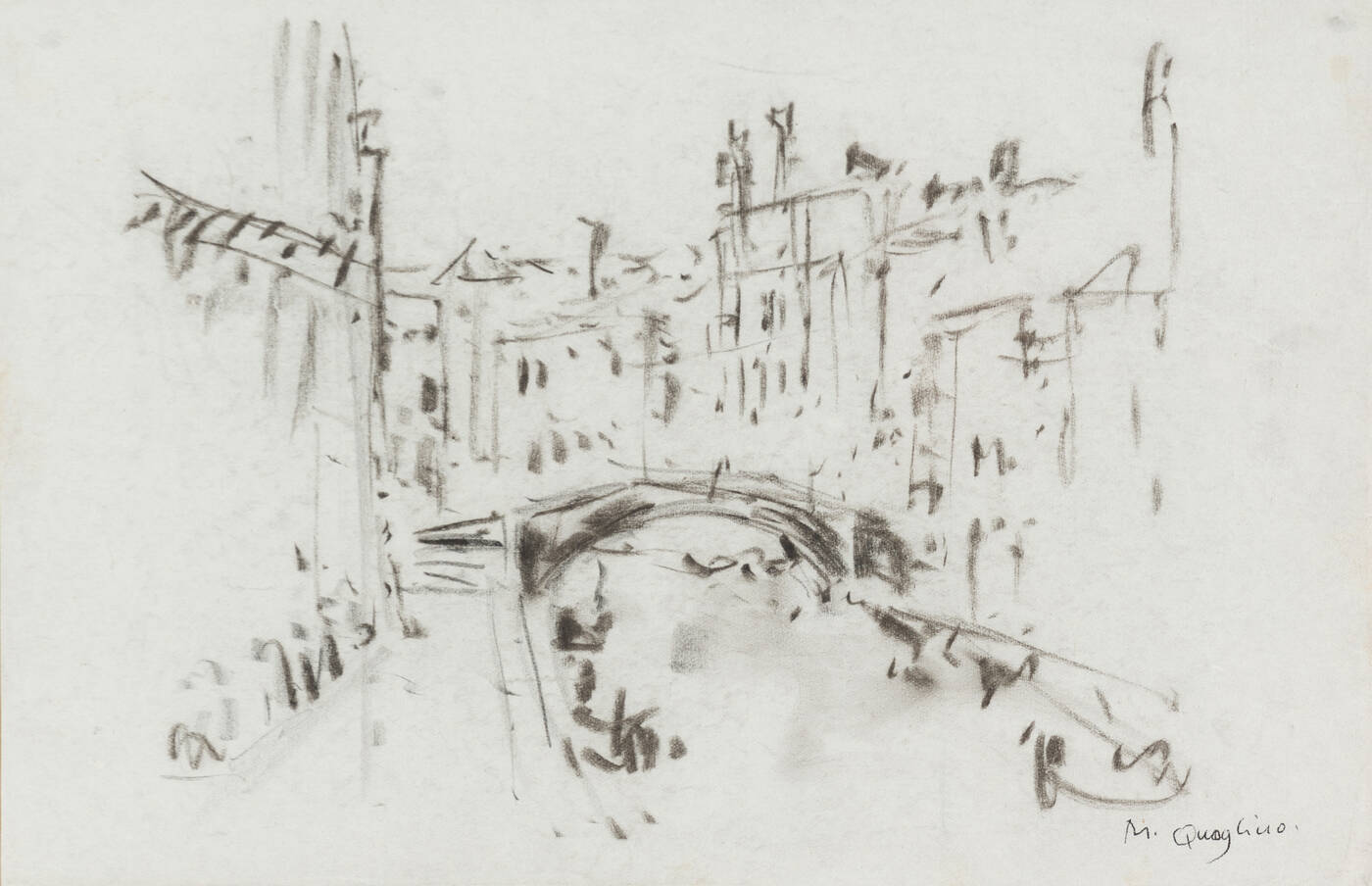 MASSIMO QUAGLINO - 'Canale veneziano' 