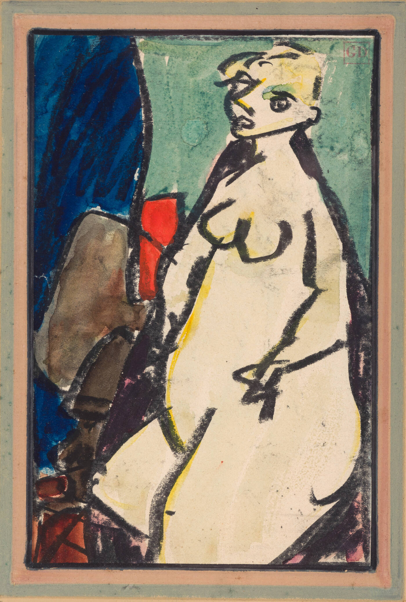 GIULIO DA MILANO - 'Nudo' 1949 