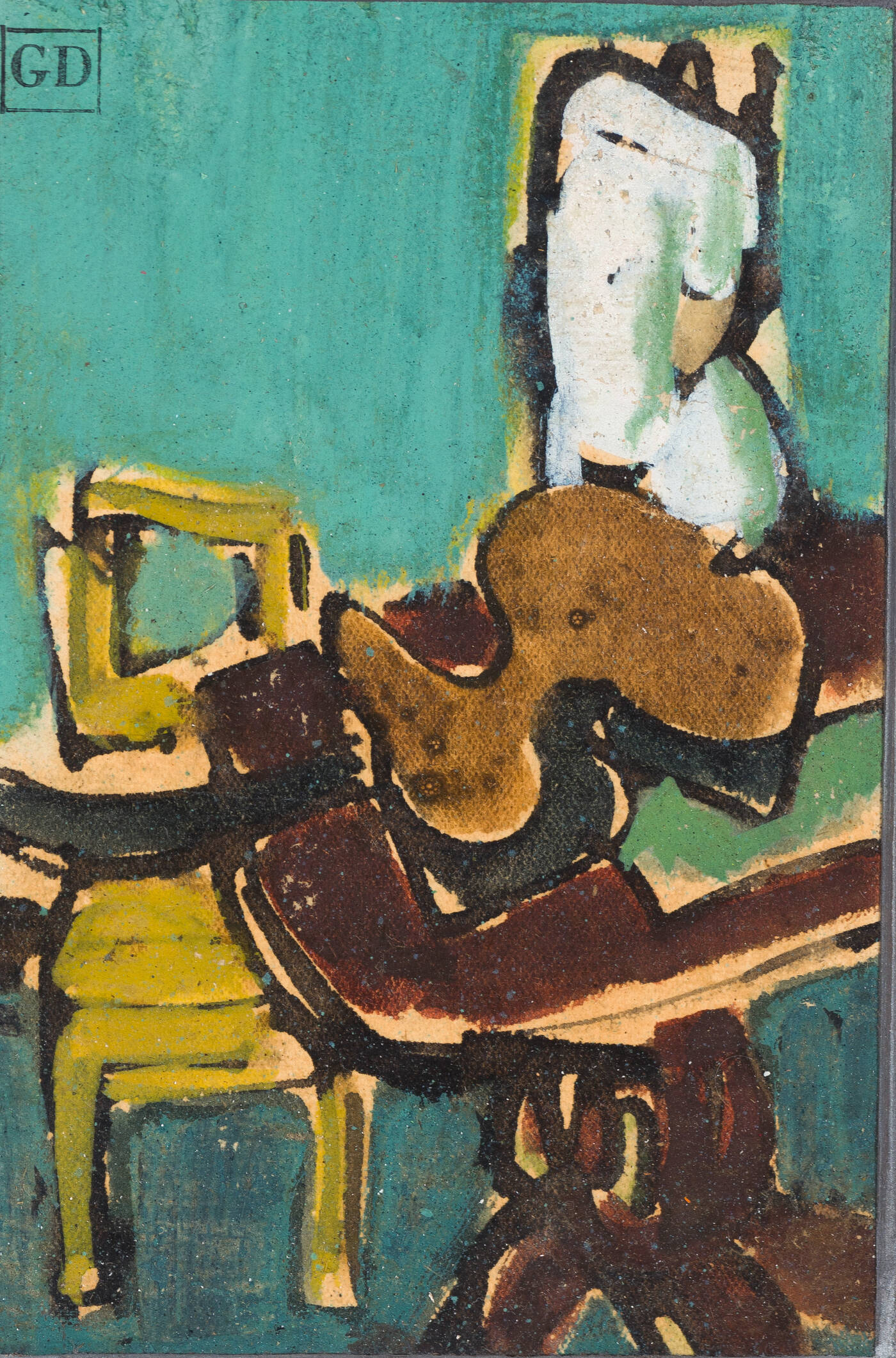 GIULIO DA MILANO - 'Interno' 1948