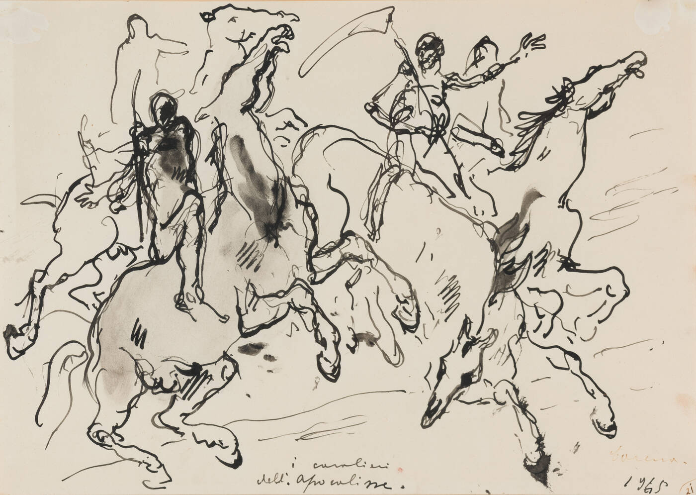 FELICE CARENA - 'I cavalieri dell'Apocalisse' 1945