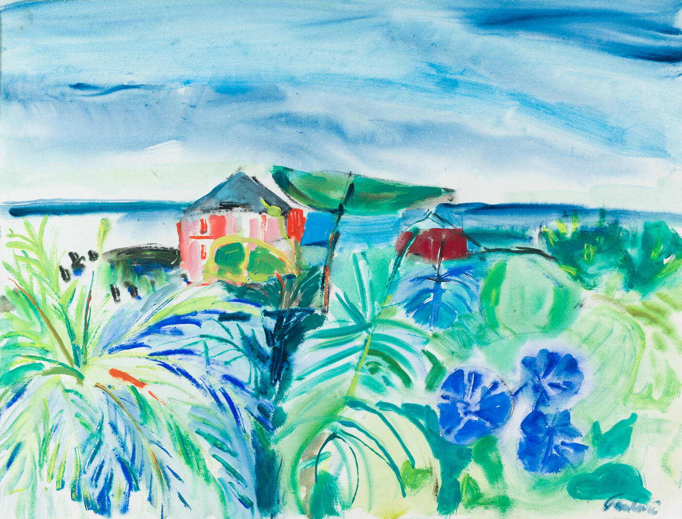 ENRICO PAULUCCI - 'La villa rossa' novembre 1975