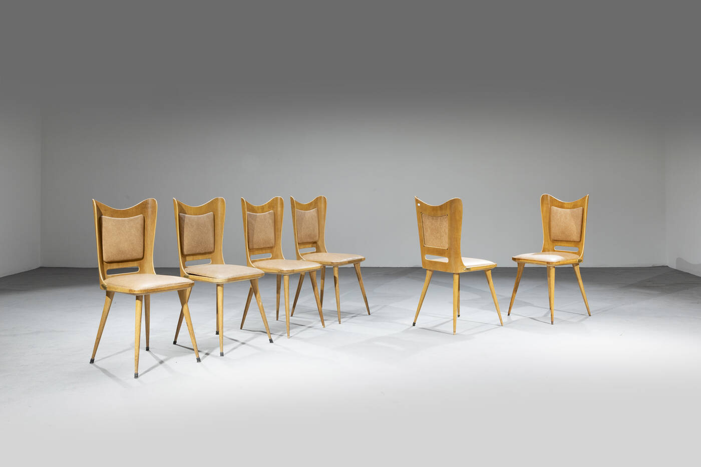 CARLO RATTI - Sei sedie