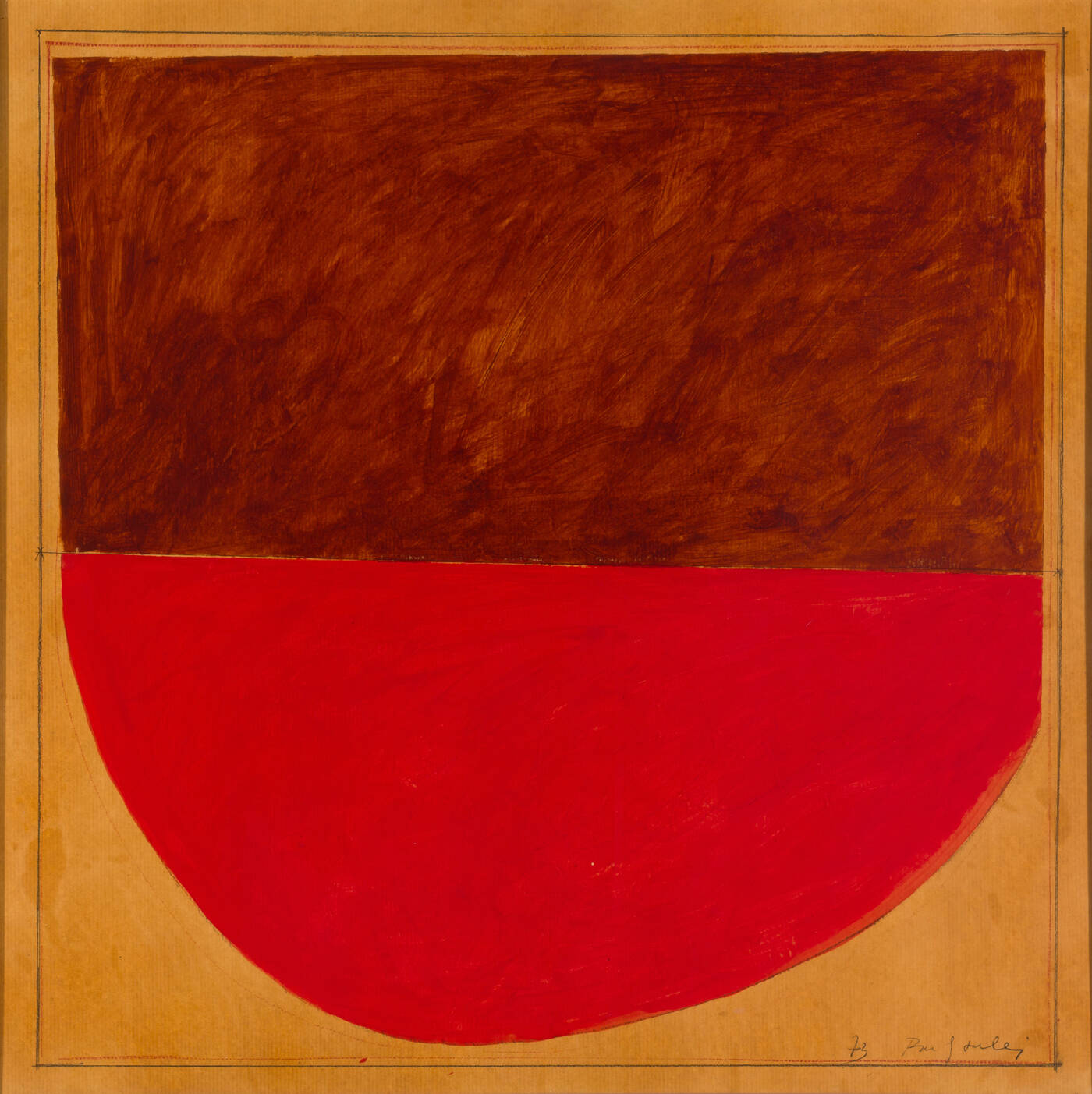 LUCIO BULGARELLI - 'Senza titolo' 1973