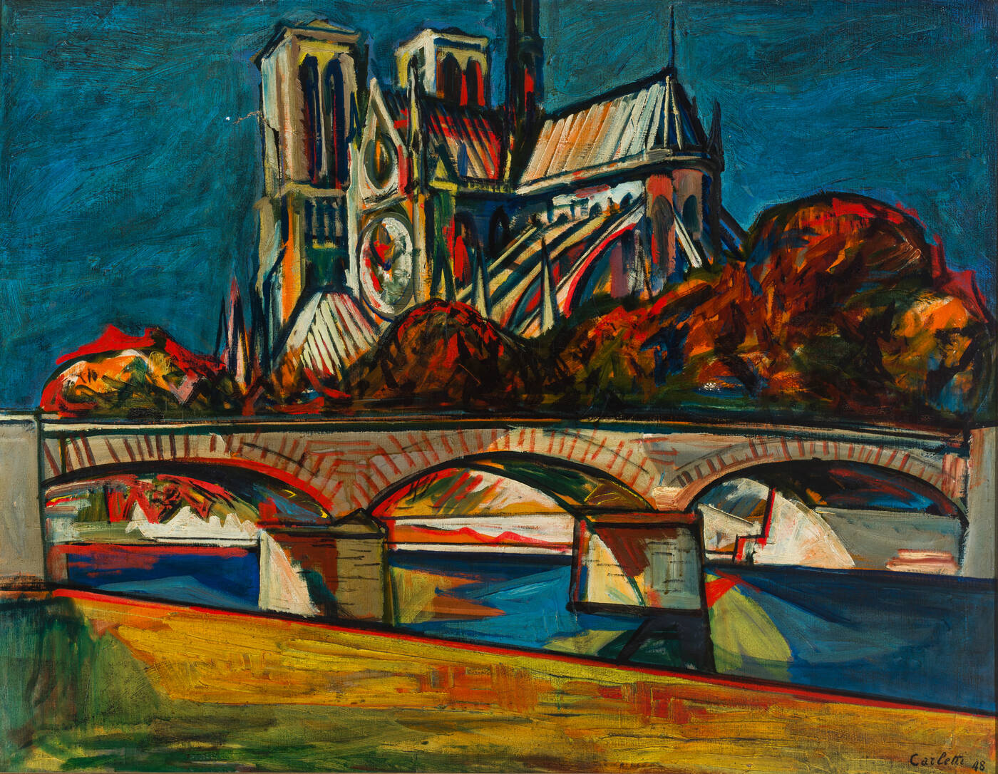 MARIO CARLETTI - 'Paris' 1948