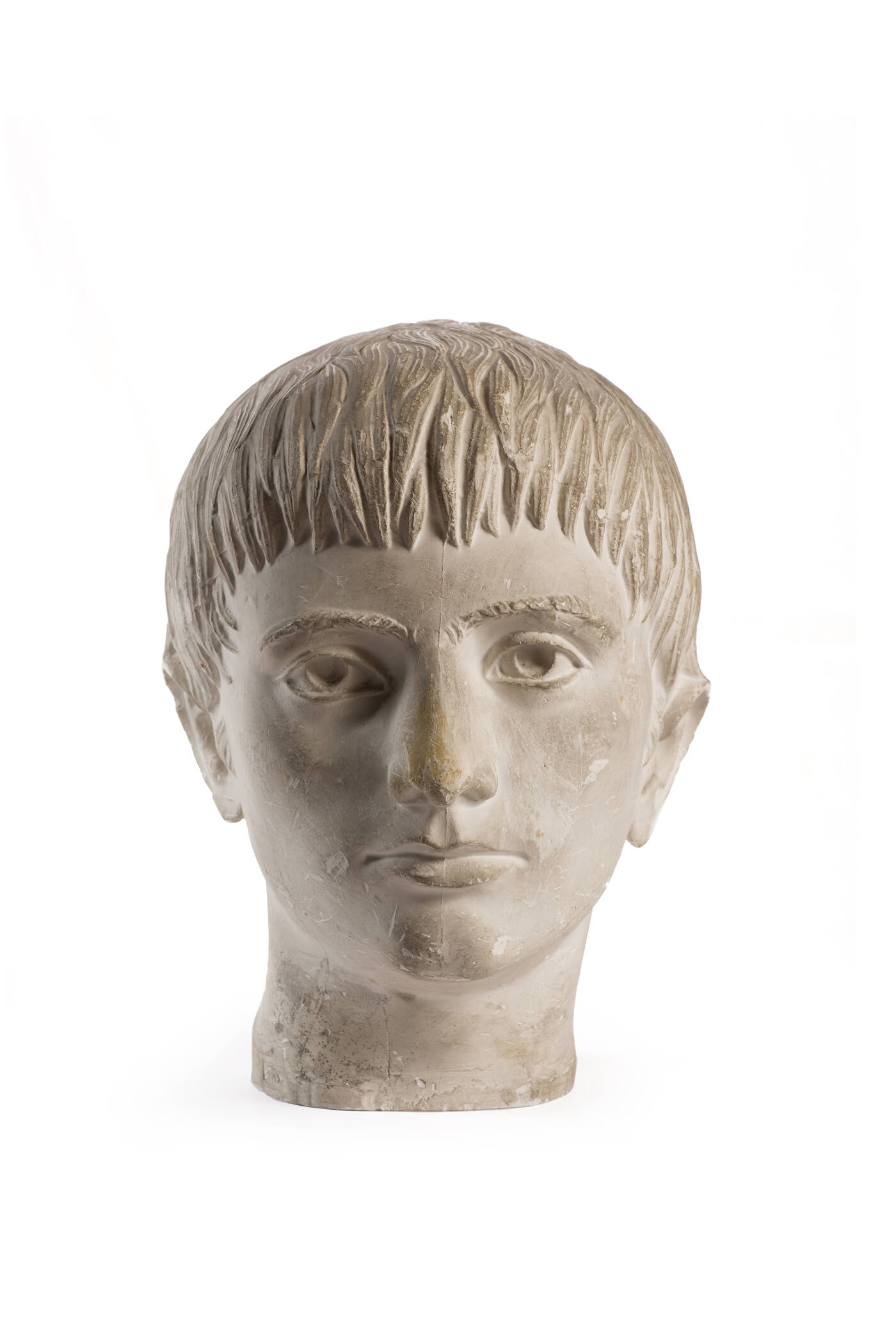 SCULTORE ANONIMO - 'Testa di fanciullo' XX secolo