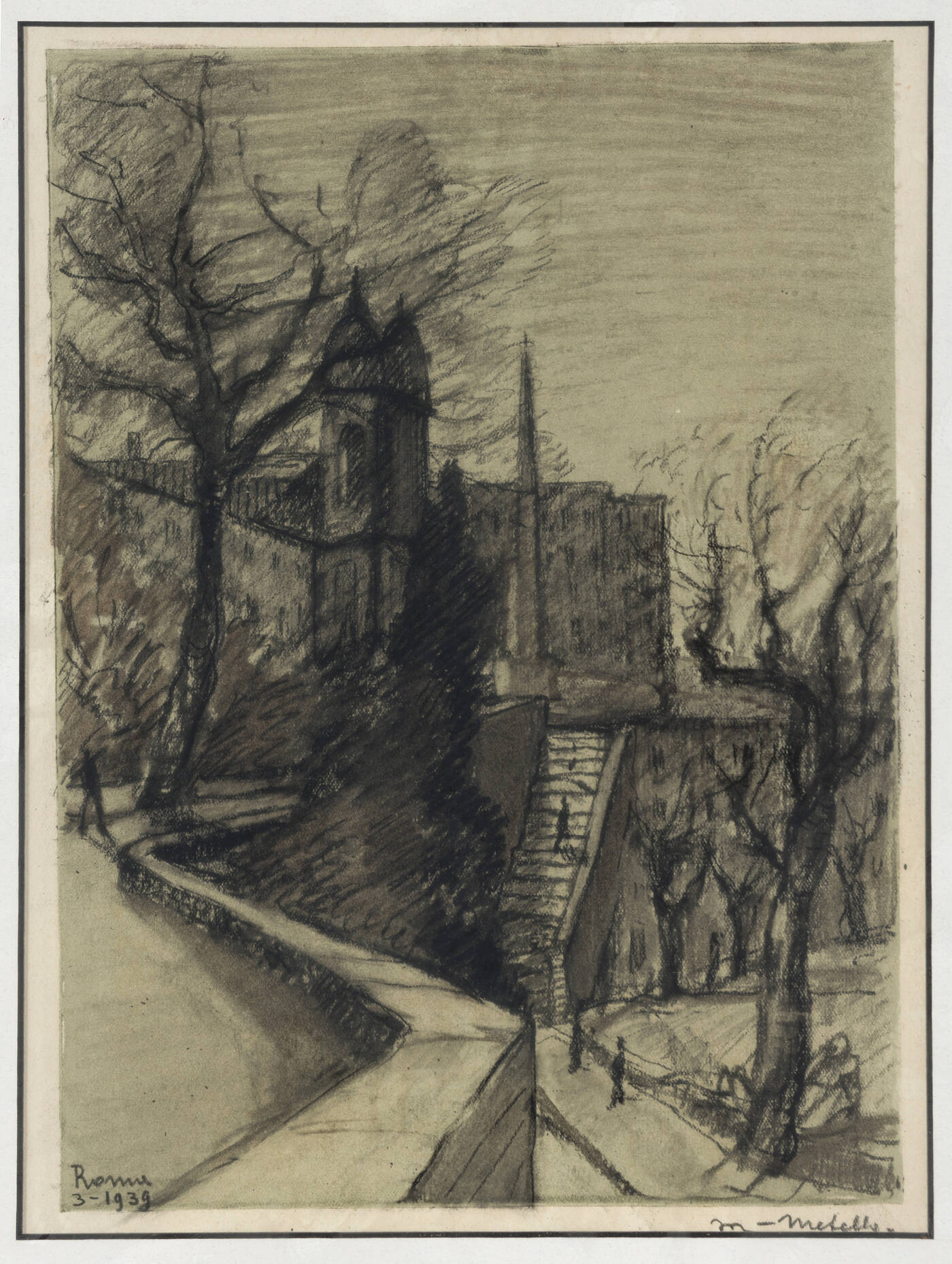 PITTORE ANONIMO - 'Roma' 3-1939