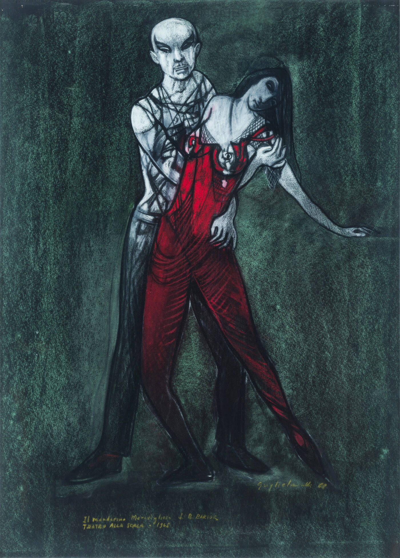 EUGENIO GUGLIELMINETTI - 'Il mandarino meraviglioso/Teatro alla scala' 1968