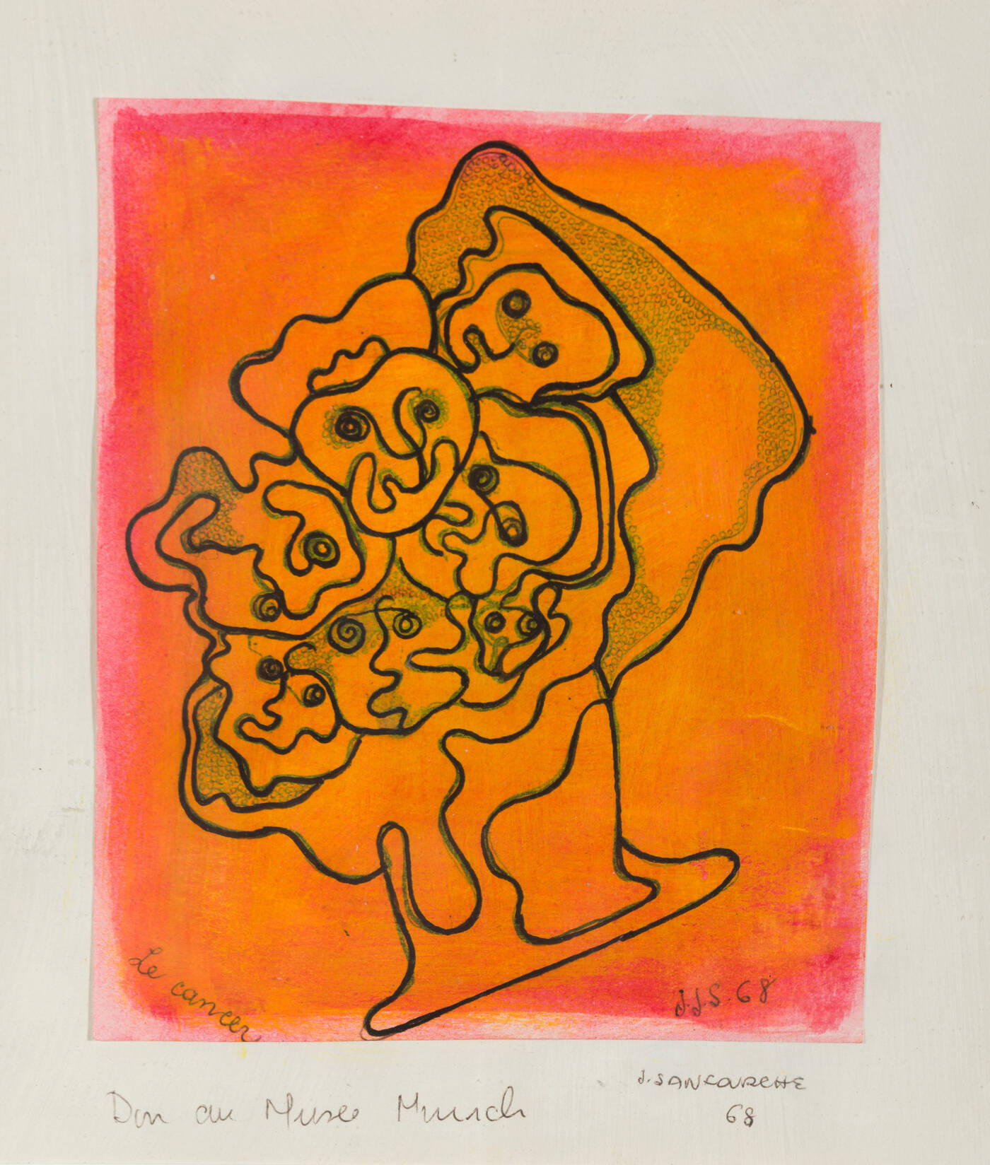 SANFOURCHE JEAN-JOSEPH - 'Le Cancer' 