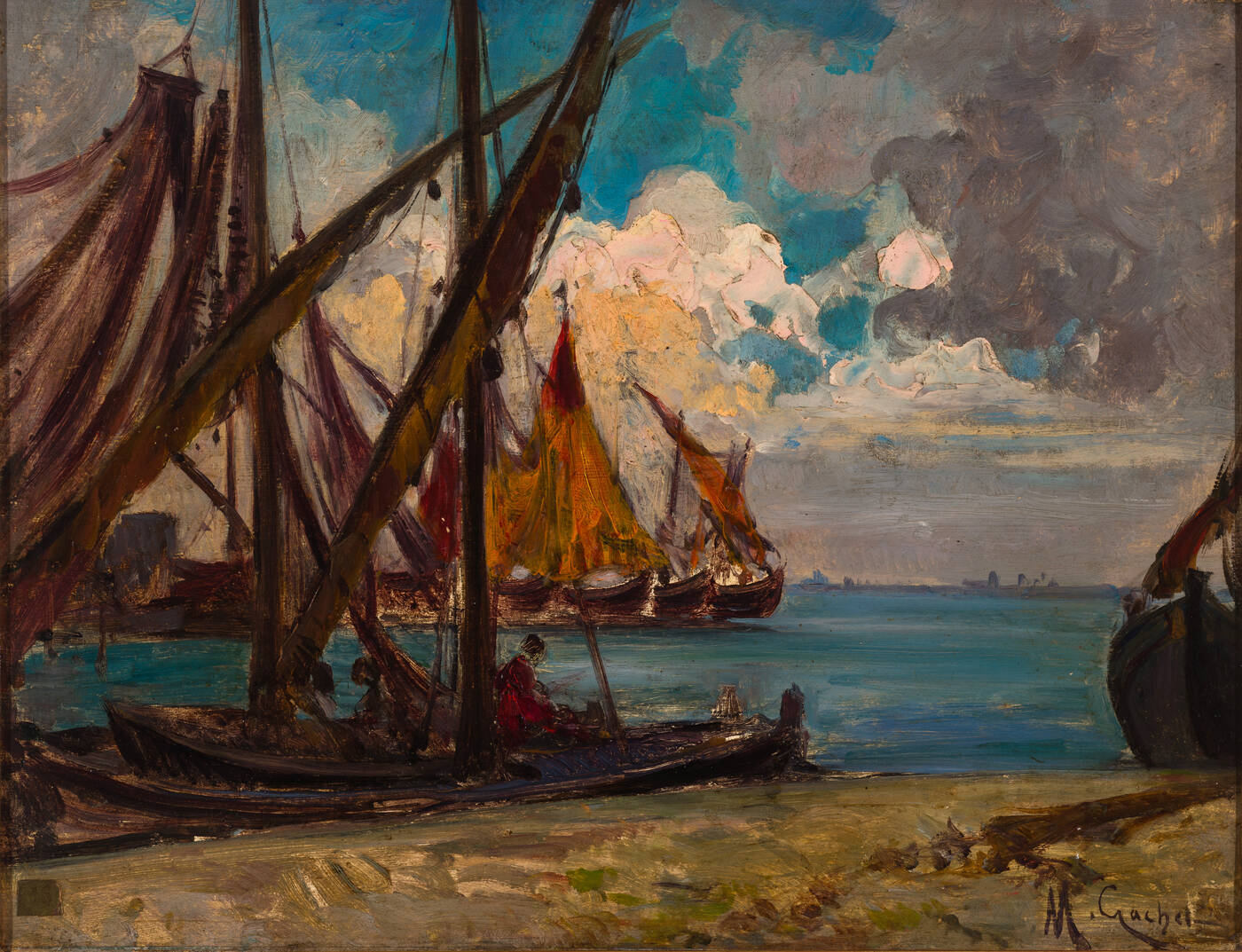 MARIO GACHET - 'Barche'