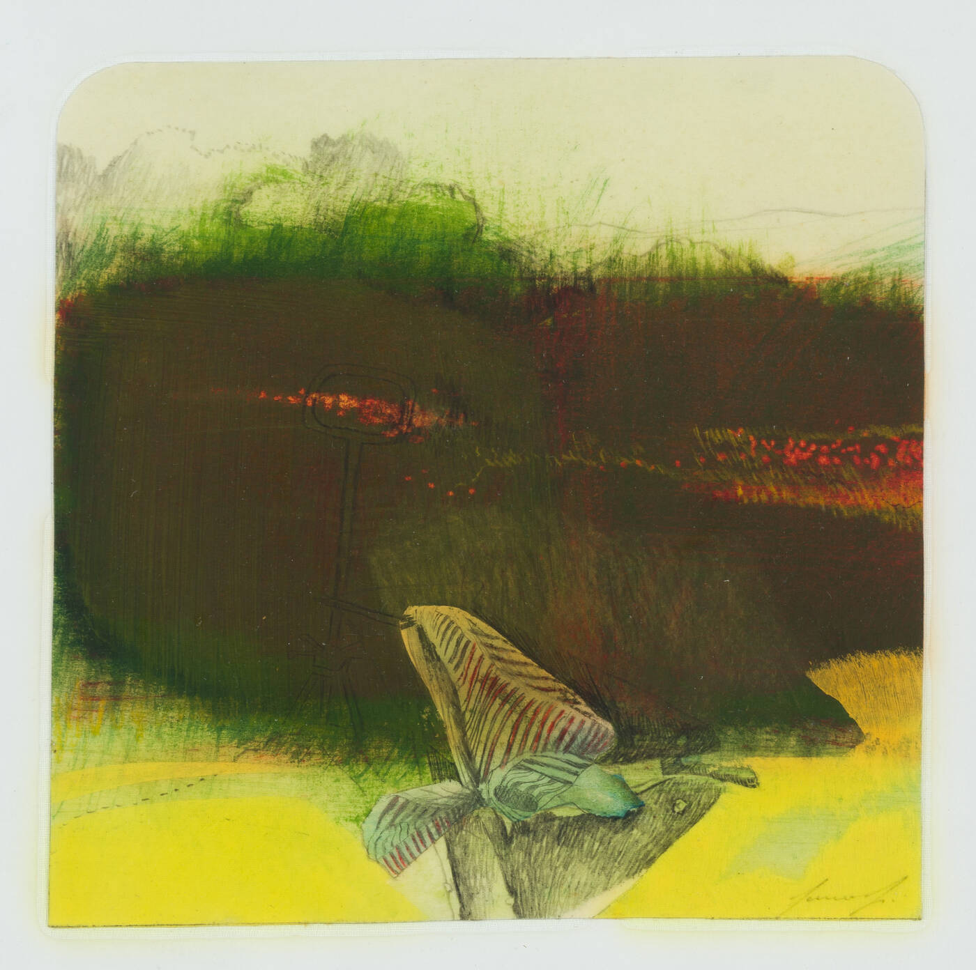 SERGIO SACCOMANDI - 'Paesaggio'