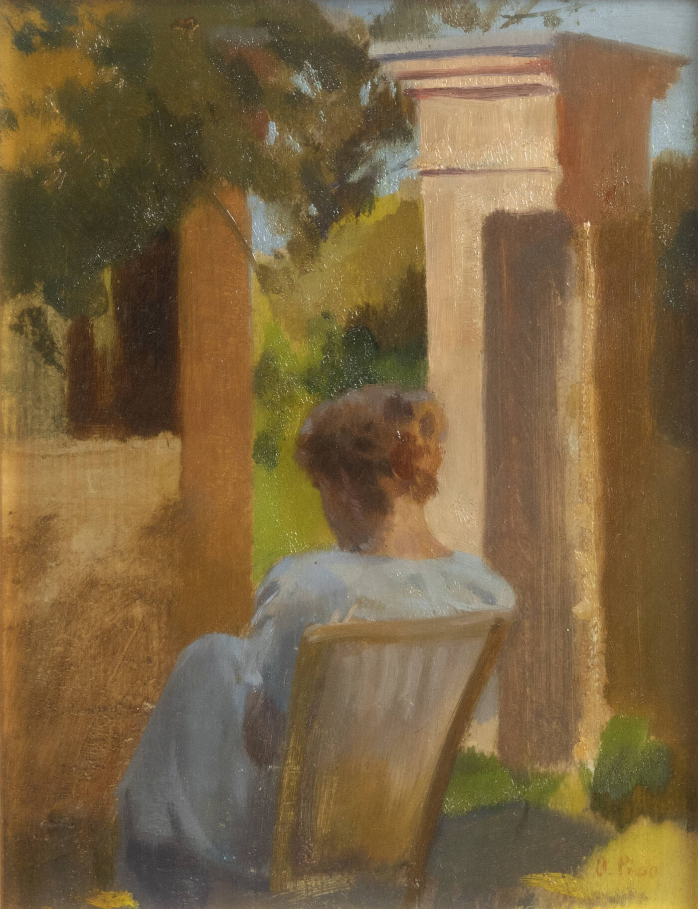 ORESTE PIZIO - 'Ritratto della sorella Erminia'